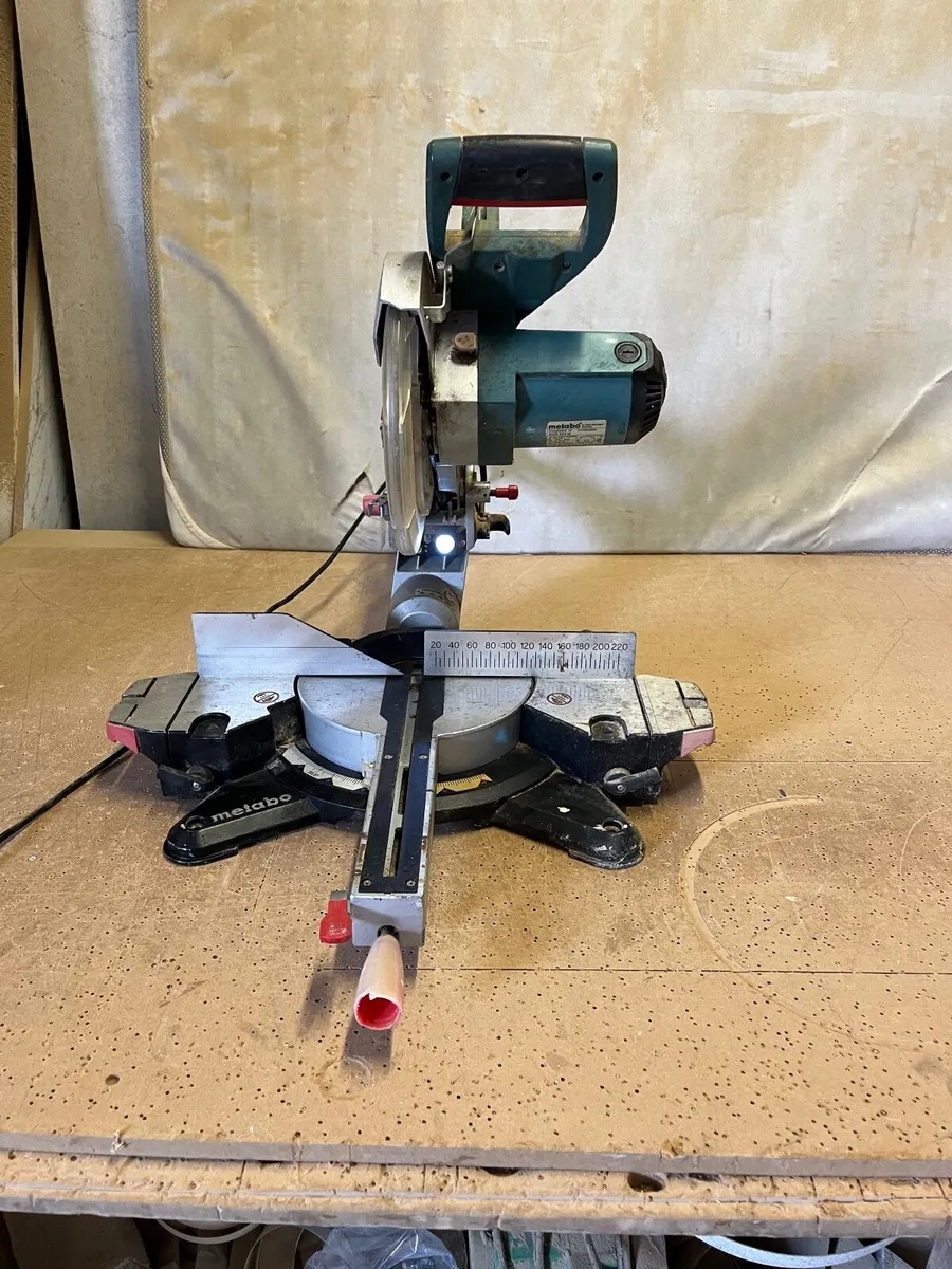 10” Metabo Mitre saw - Image 2