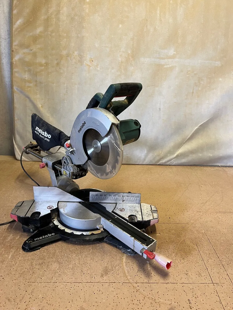 10” Metabo Mitre saw - Image 4