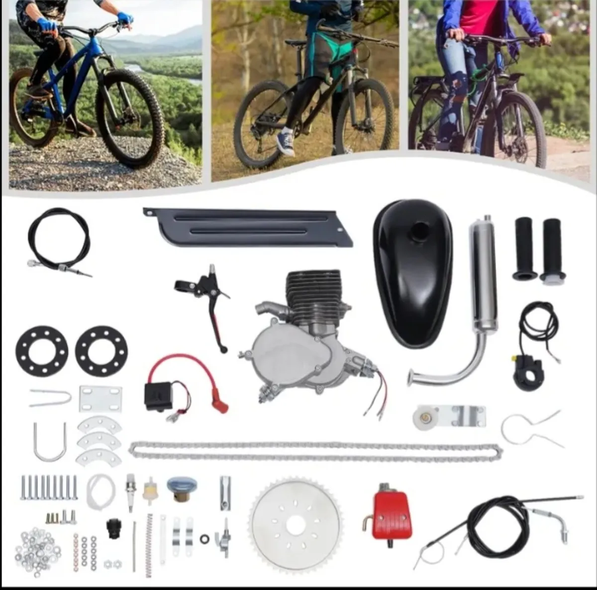 100cc motorised bike kit brand new in the box - Image 1