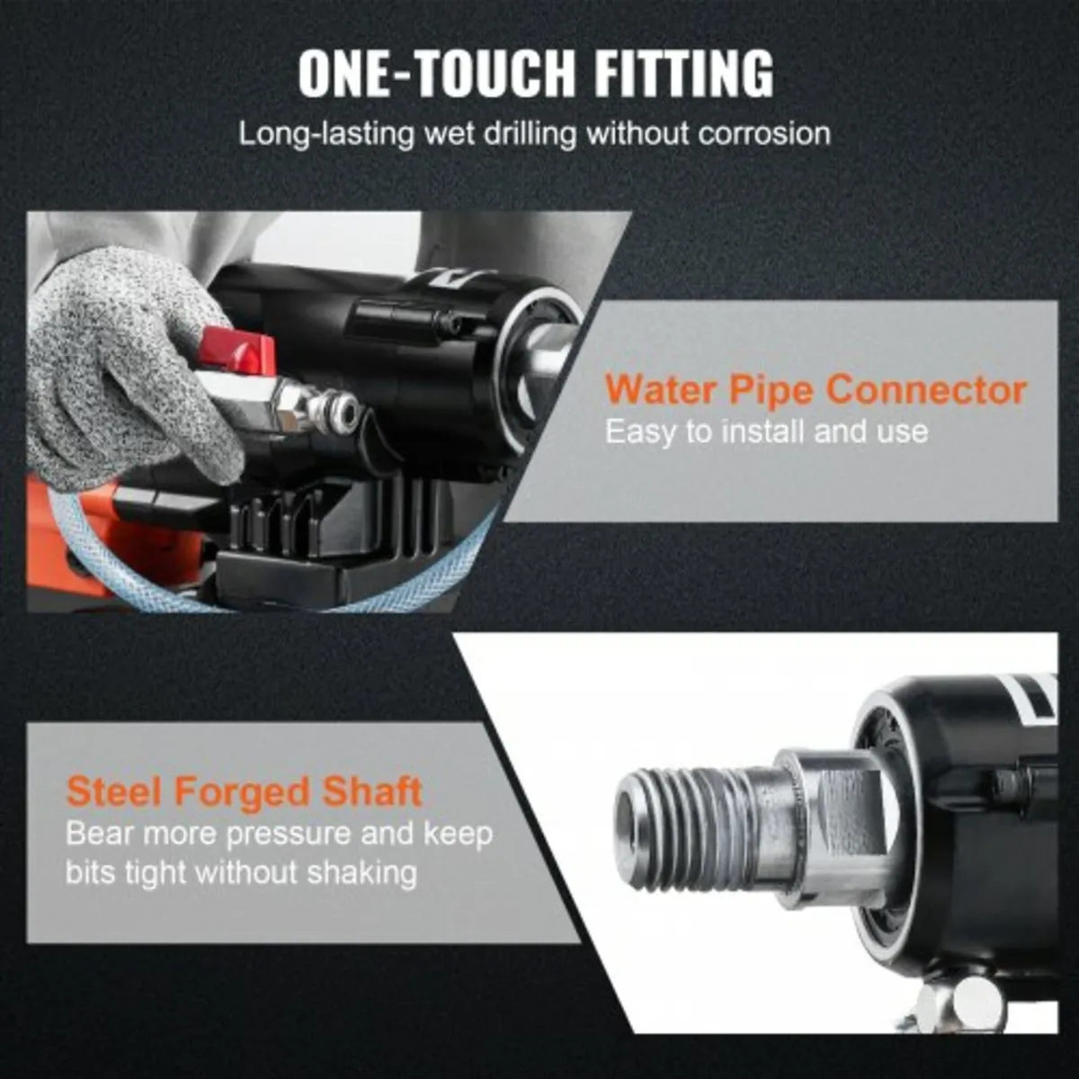 Wet&Dry Diamond Core Drill Machine Concrete Core D - Image 2