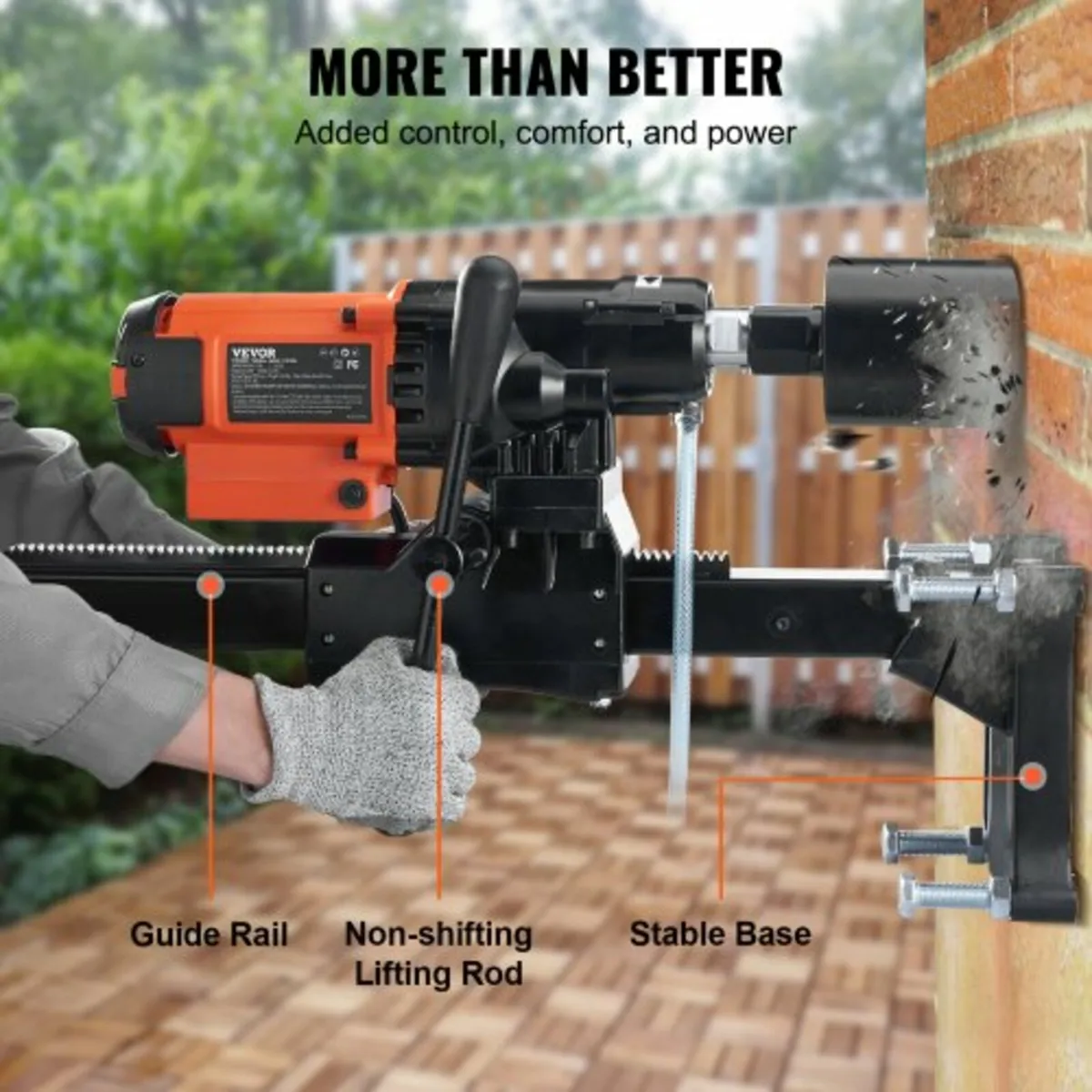 Wet&Dry Diamond Core Drill Machine Concrete Core D - Image 4