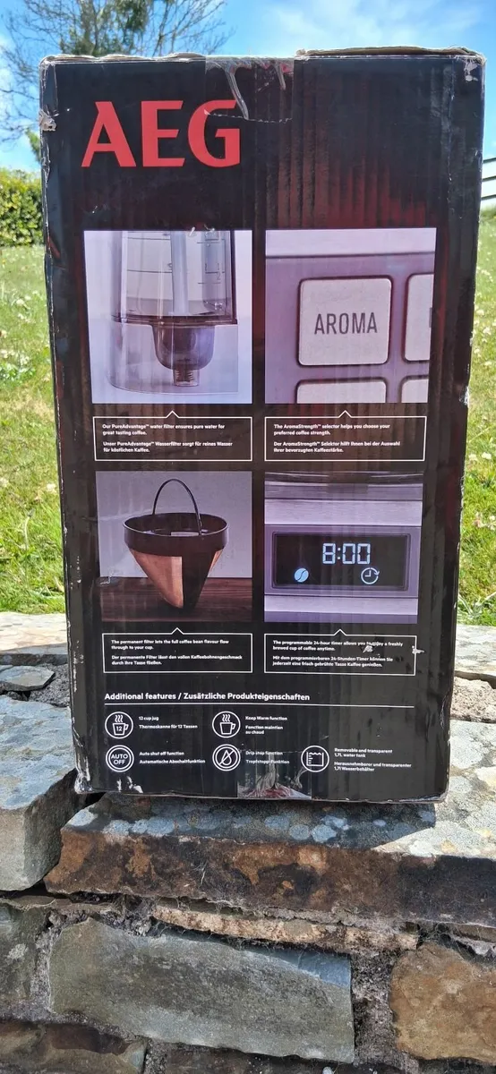 AEG Coffee Machine - Image 1