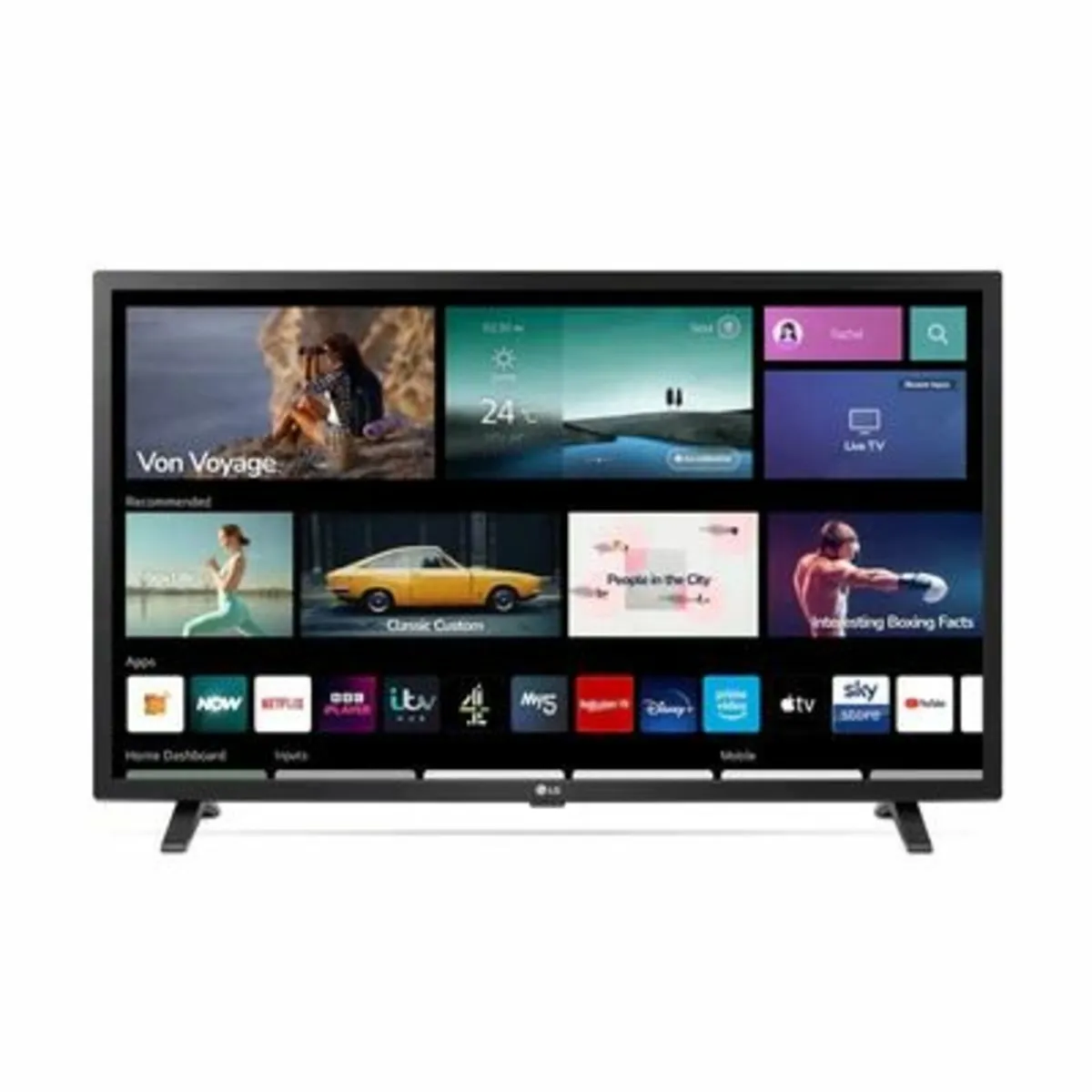 LG 32" Full HD LED Smart TV - Black AS NEW - Image 2