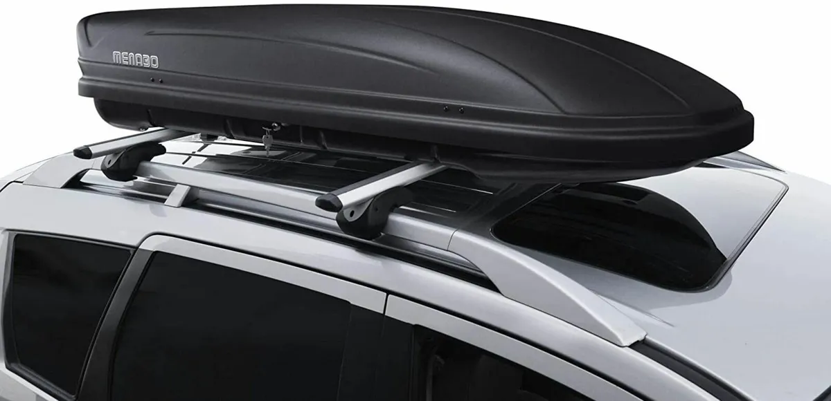 Menabo Marathon 400lt Roof Boxes. -Free Delivery - Image 1