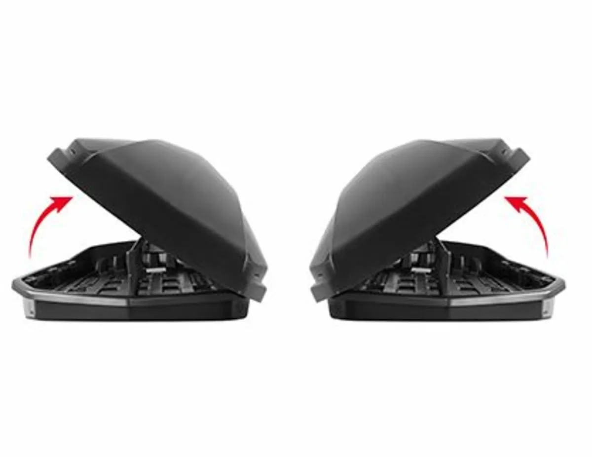 Menabo Starla Car Holiday Roof Boxes 500 LT Dual - Image 2