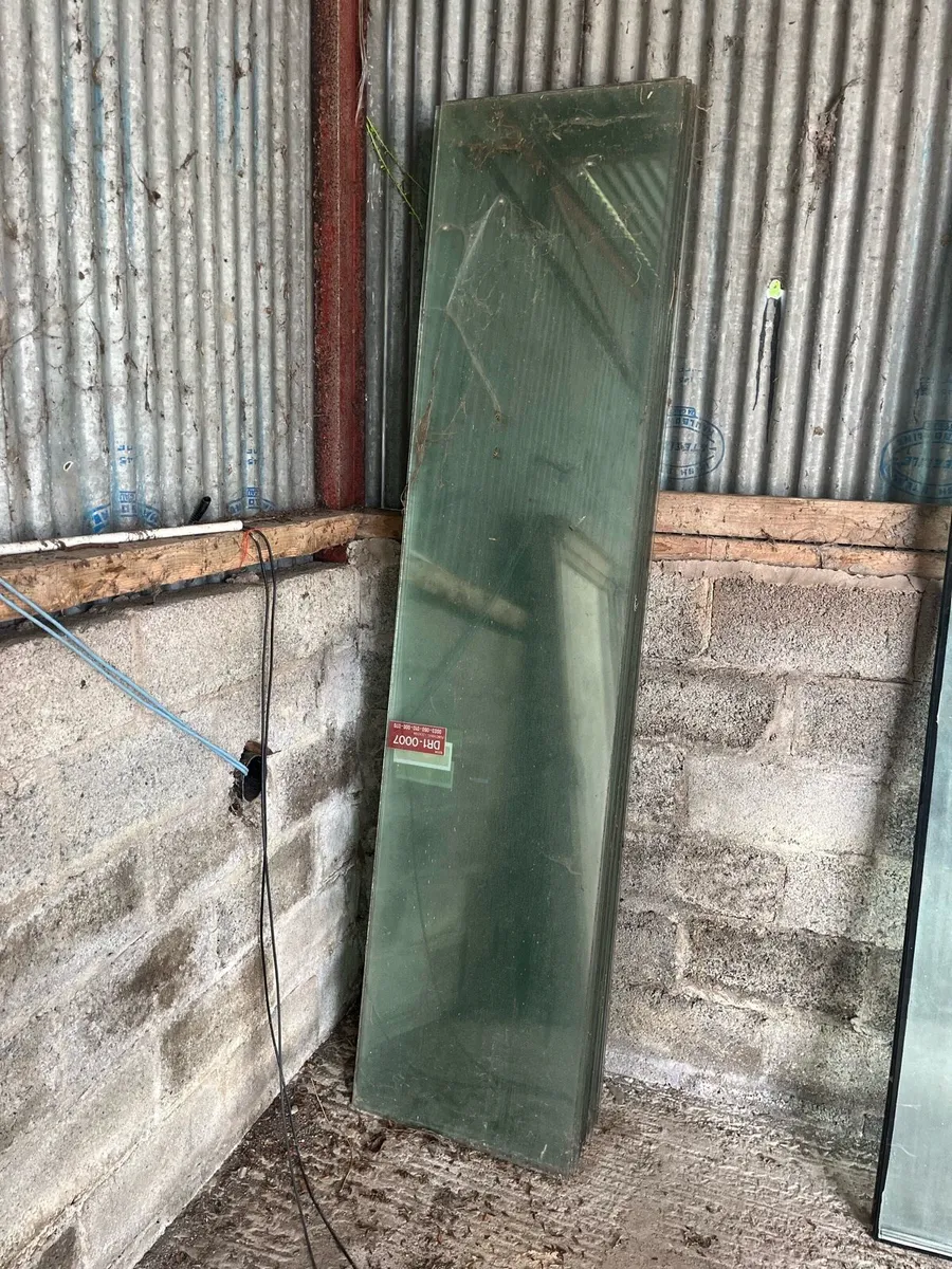 Double glazed glass panels - Image 1