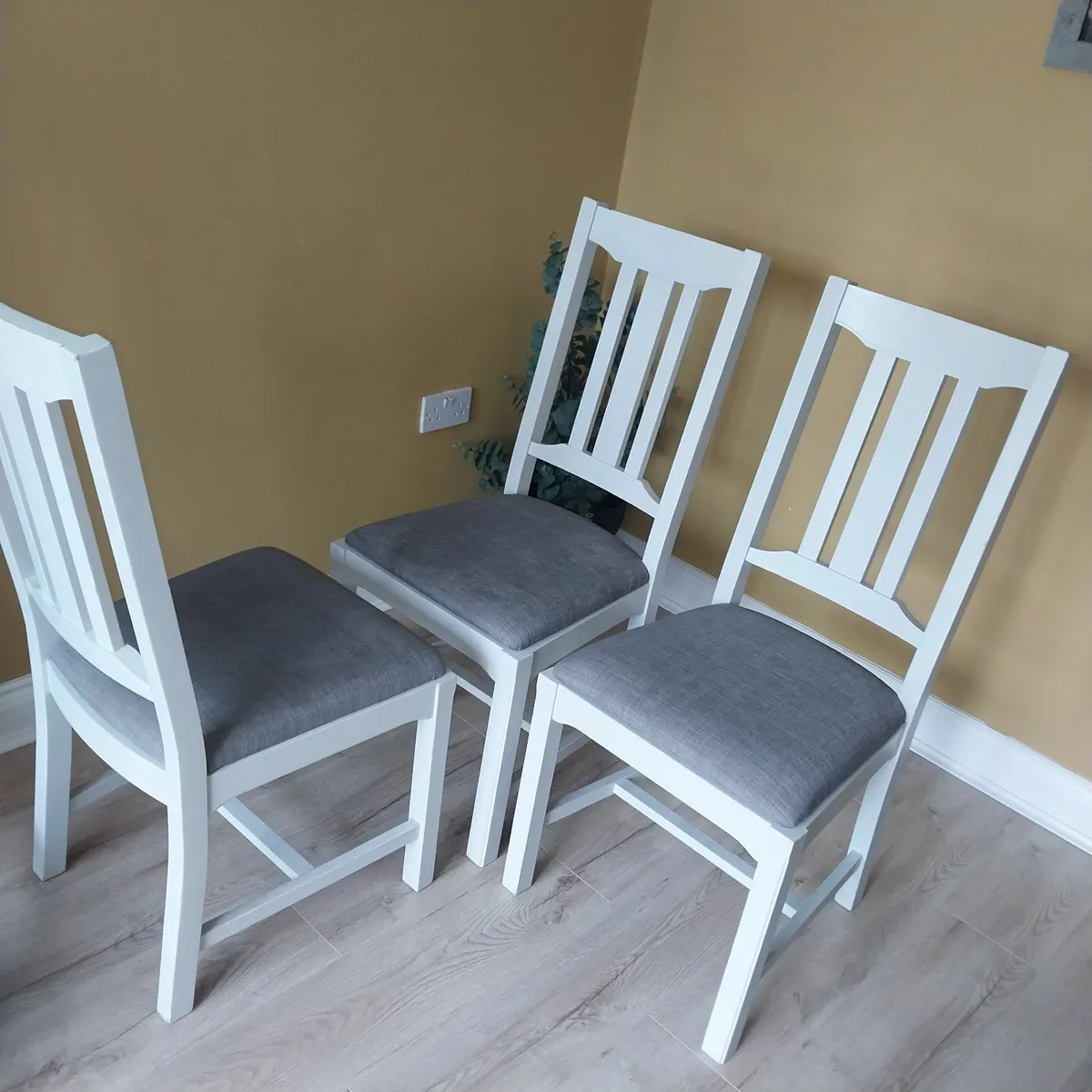 Beautiful grey chairs