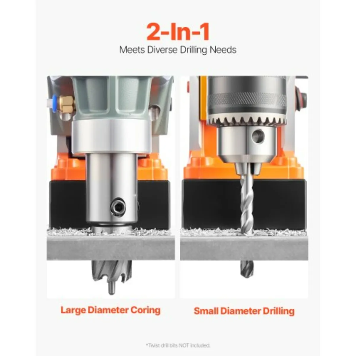 Magnetic Drill 1450W 12500N Portable Mag Drill Pre - Image 4