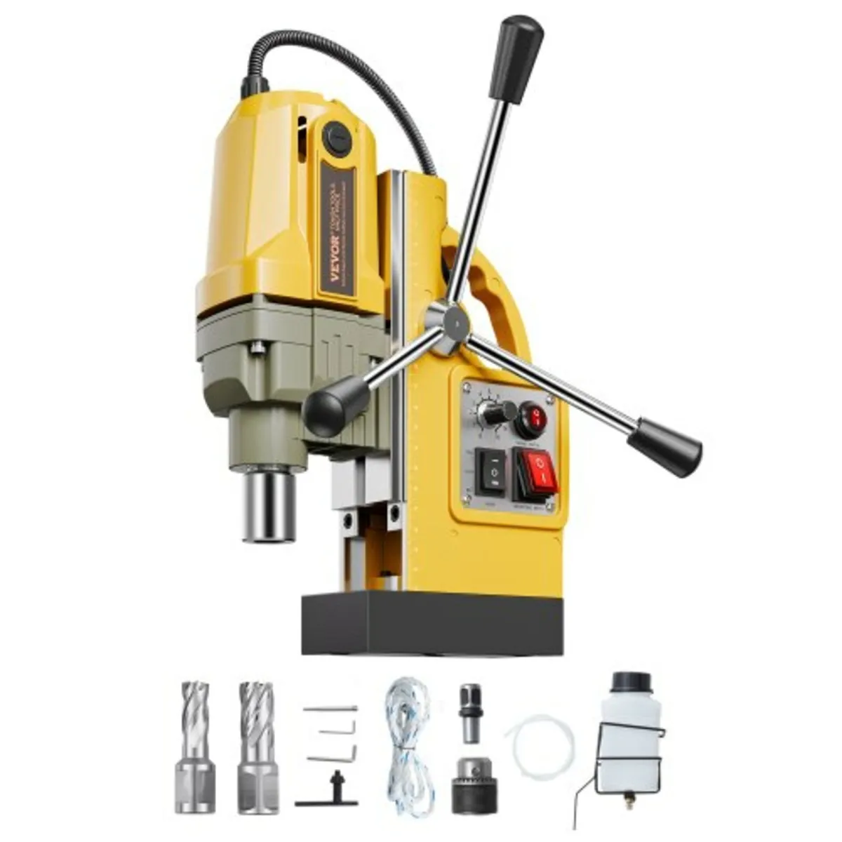 Magnetic Drill 1200W 2810 lbf Mag Drill Press 1.6 - Image 1