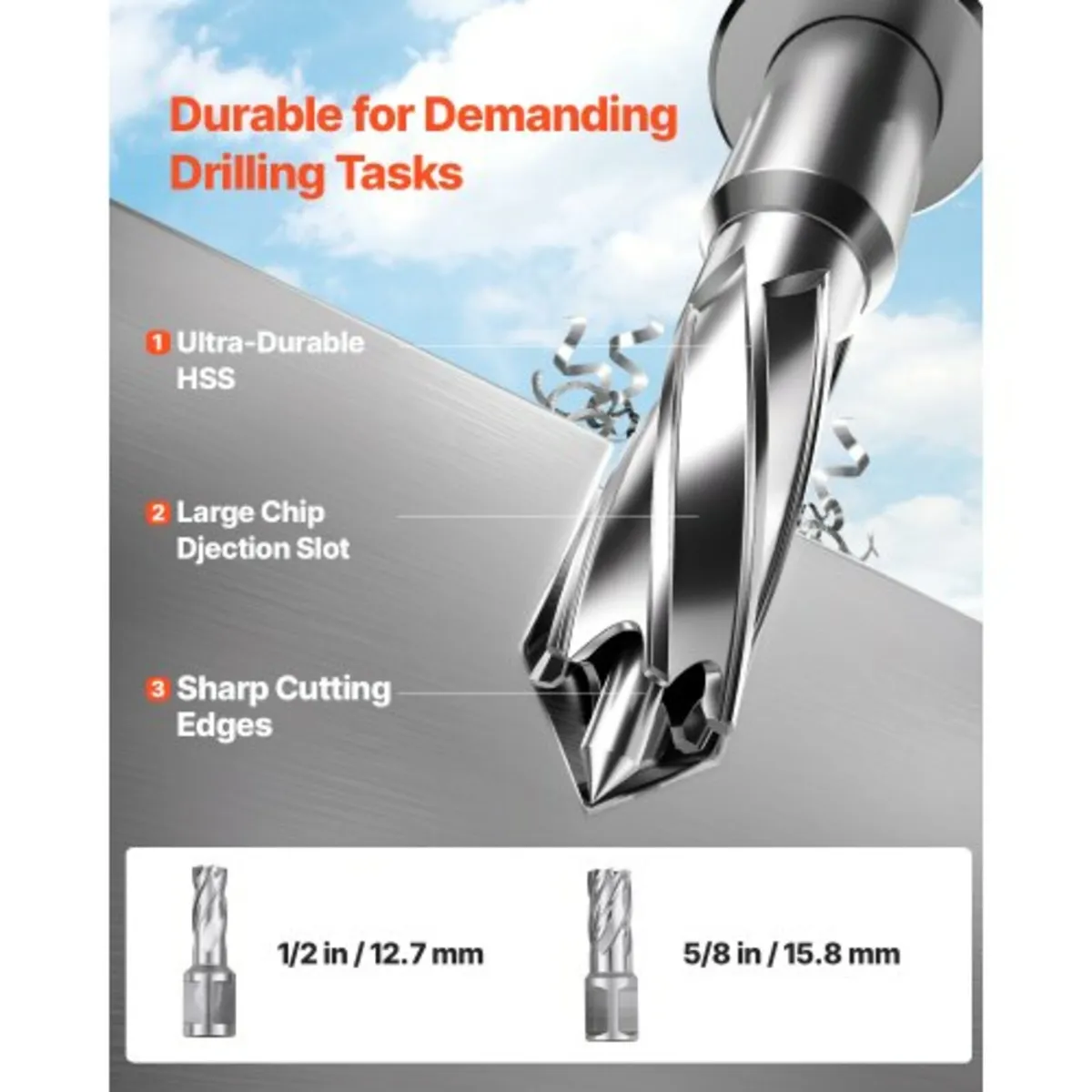 Magnetic Drill 1200W 2810 lbf Mag Drill Press 1.6 - Image 4