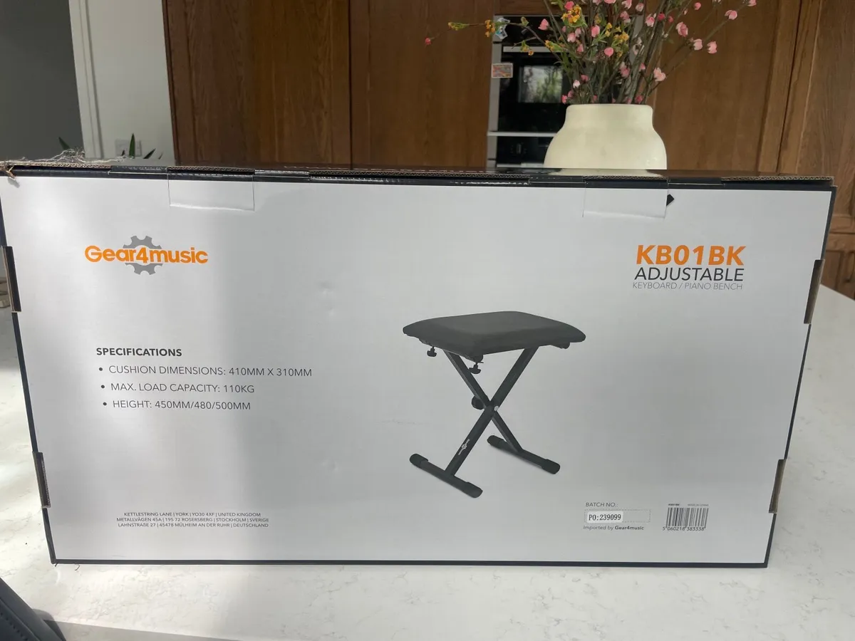 Brand new Piano bench for sale - Image 2