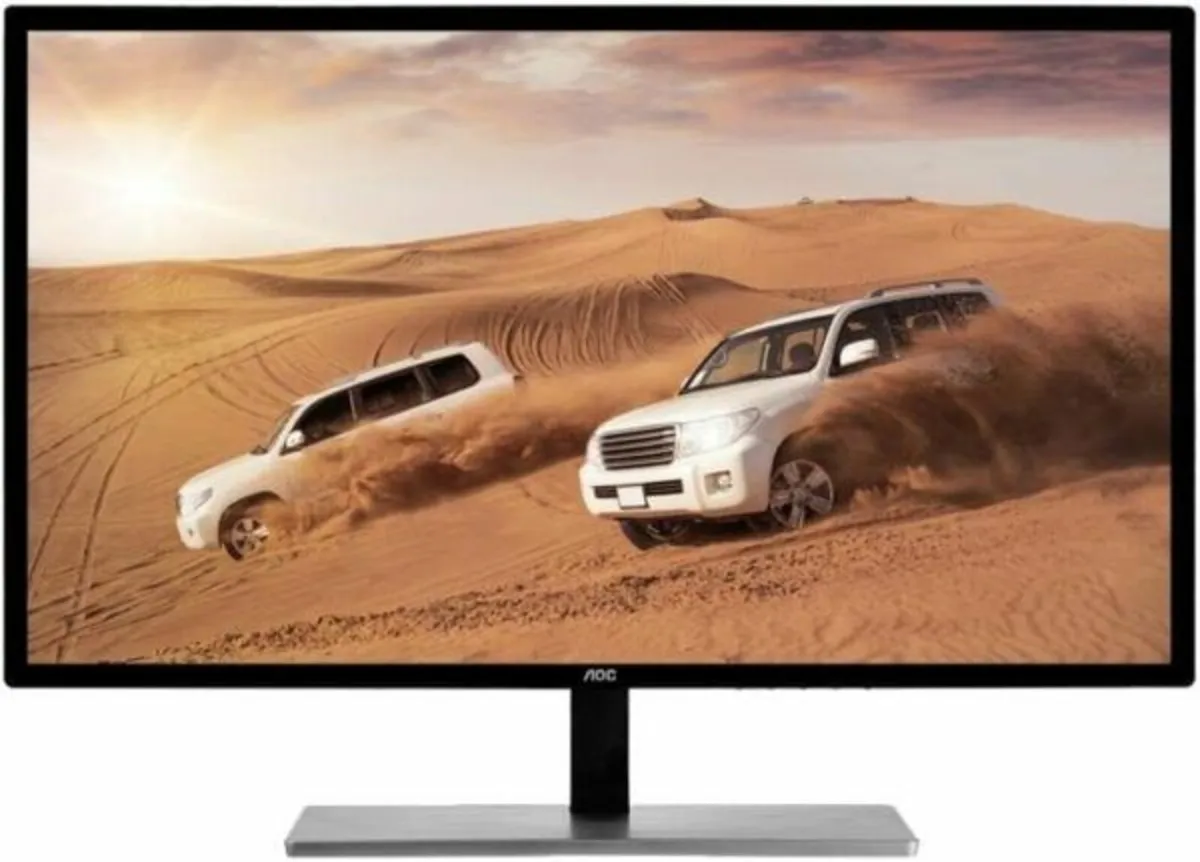 AOC 28" 4K ULTRA HD MINIMALISTIC MONITOR/SCREEN - Image 2