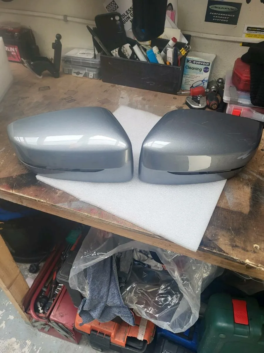 Bmw G20 front splitter and G11  Mirror caps - Image 3