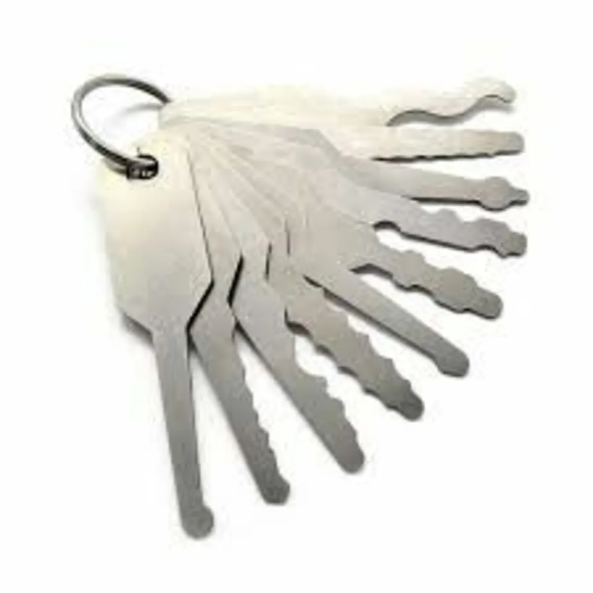 DIY Jiggler Keys + Screwdrivers + Allen Hex + Saw. - Image 1