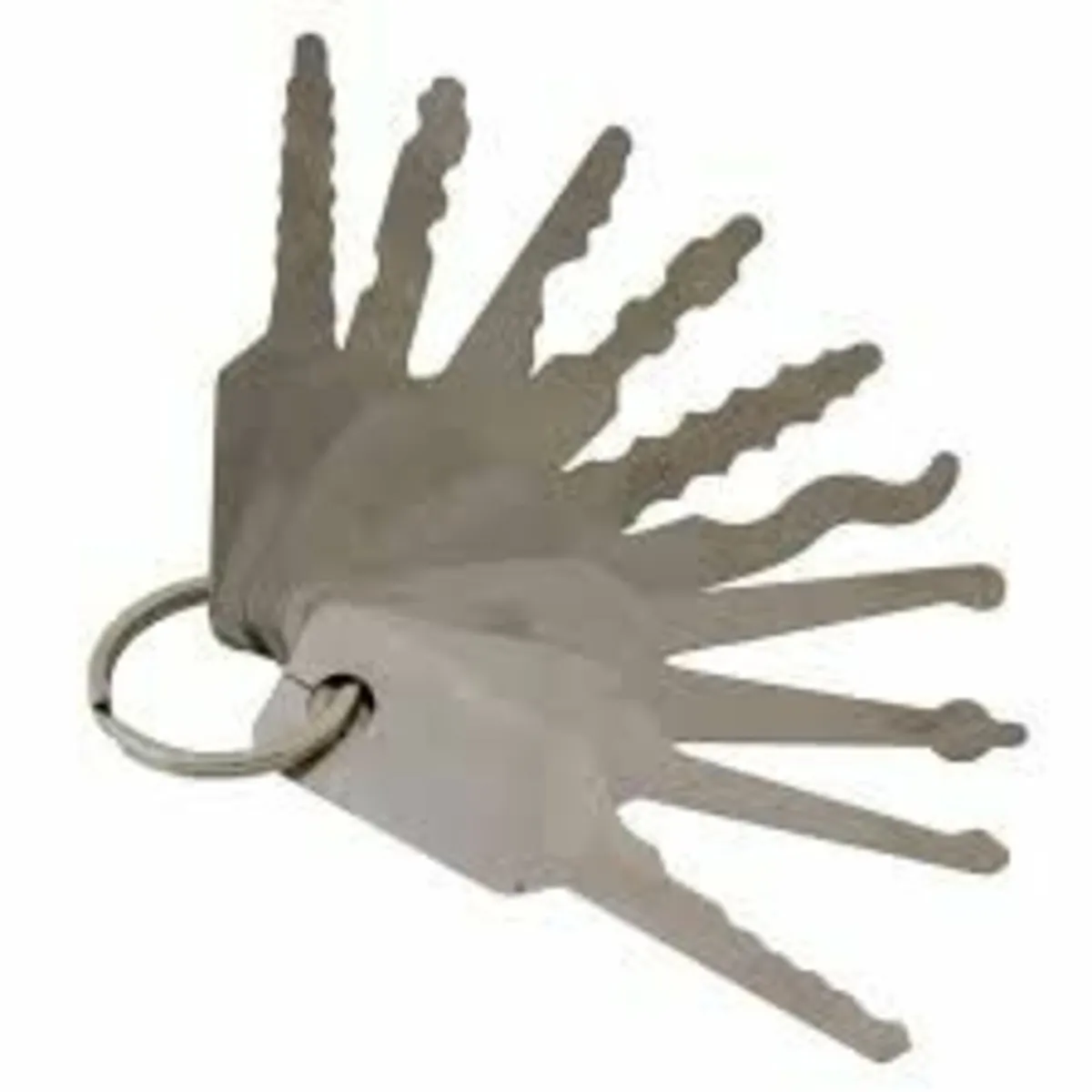 DIY Jiggler Keys + Screwdrivers + Allen Hex + Saw. - Image 2