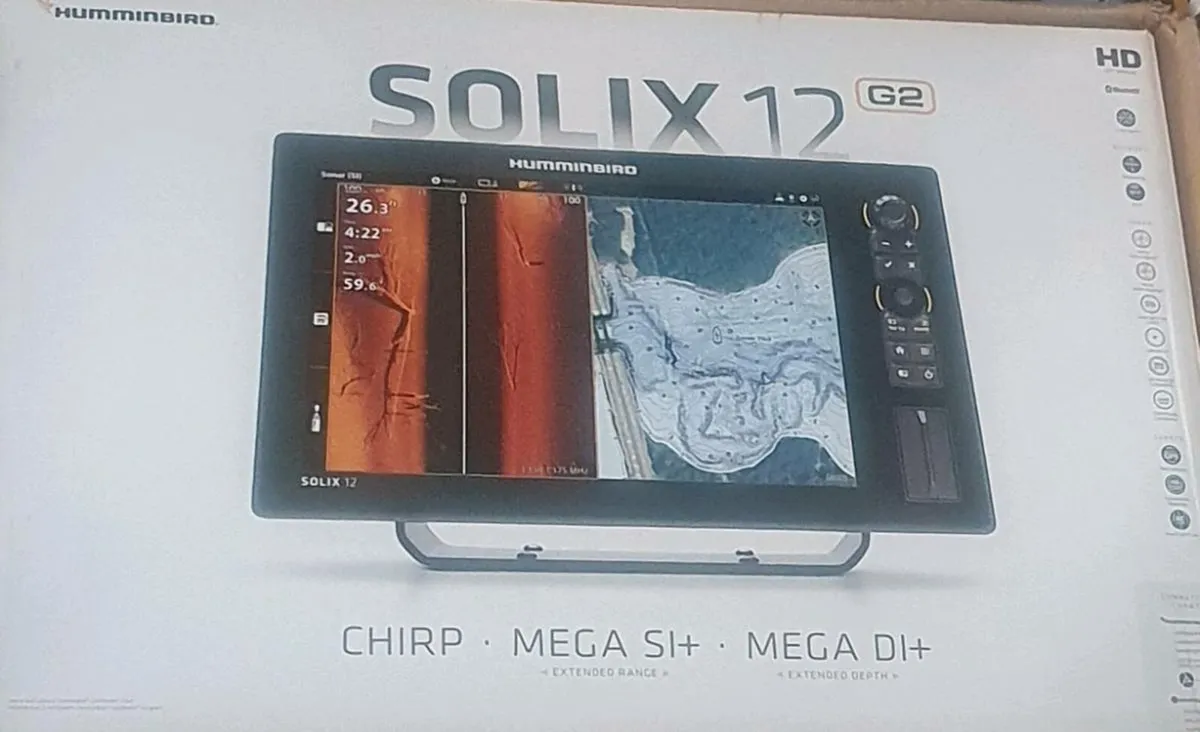 Hummingbird solix 12 g2  chartplotter/fishfinder - Image 1
