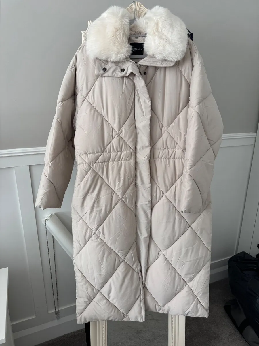 Women’s Longline Puffer Coat - Image 1