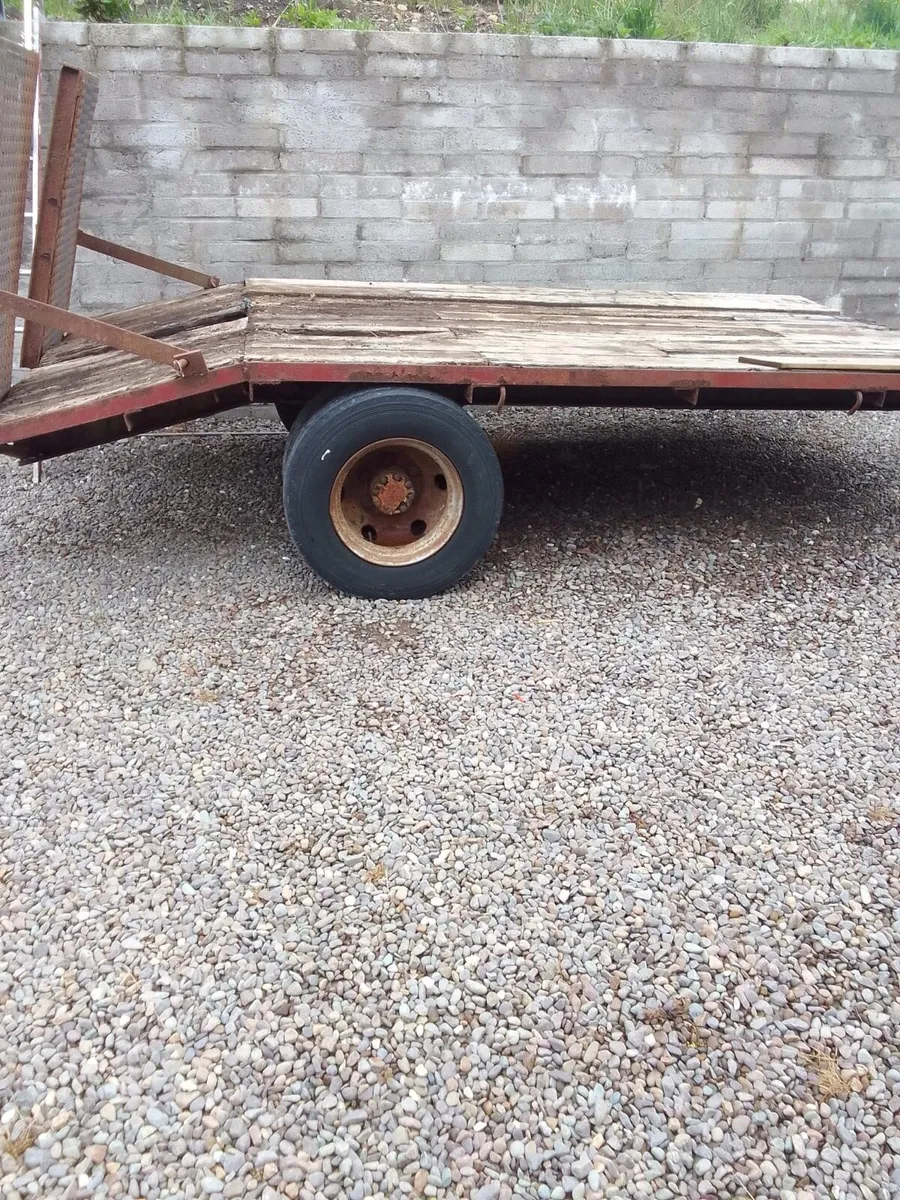 Tractor low loader trailer - Image 1