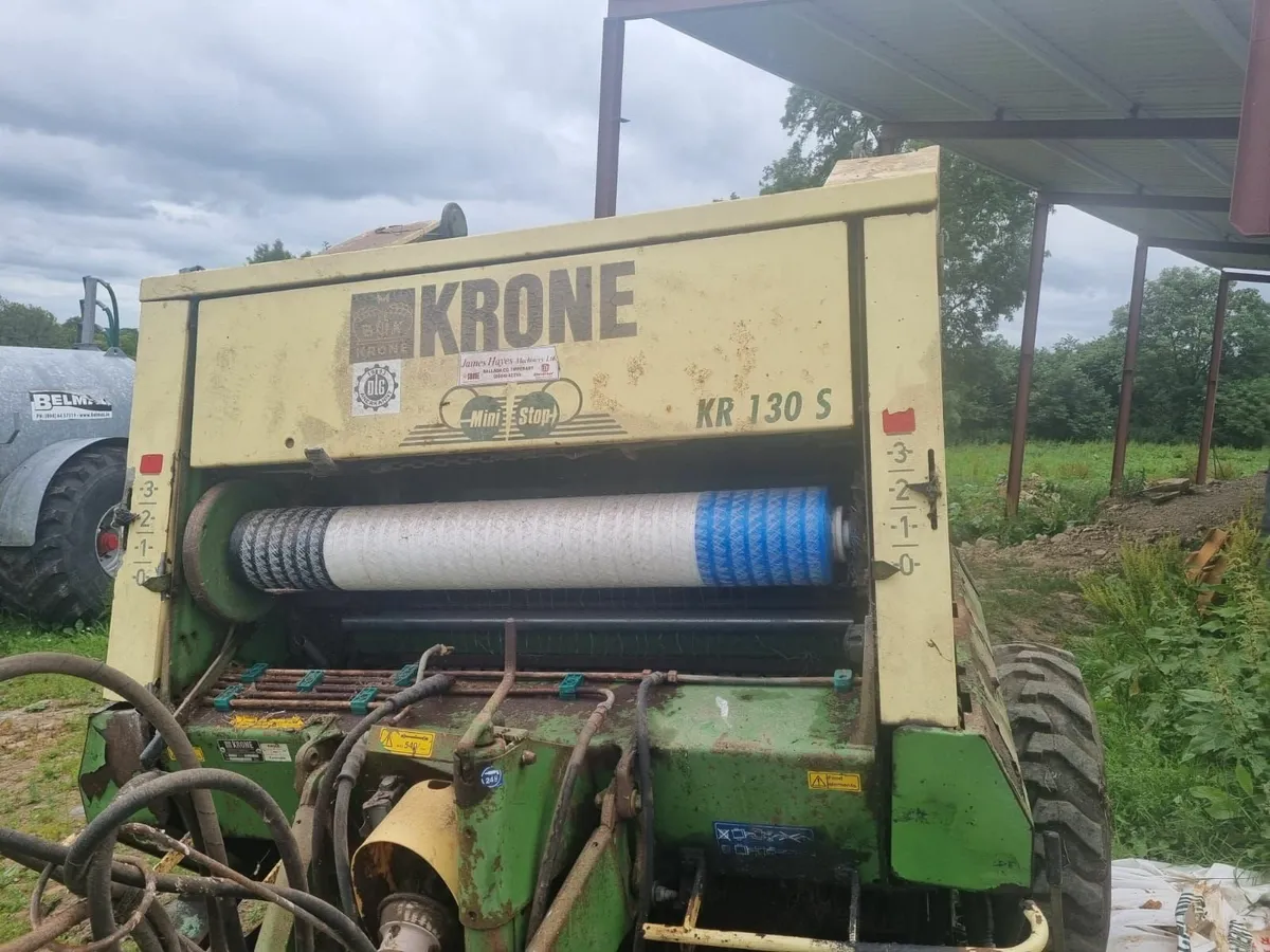 Krone 130s baler - Image 1
