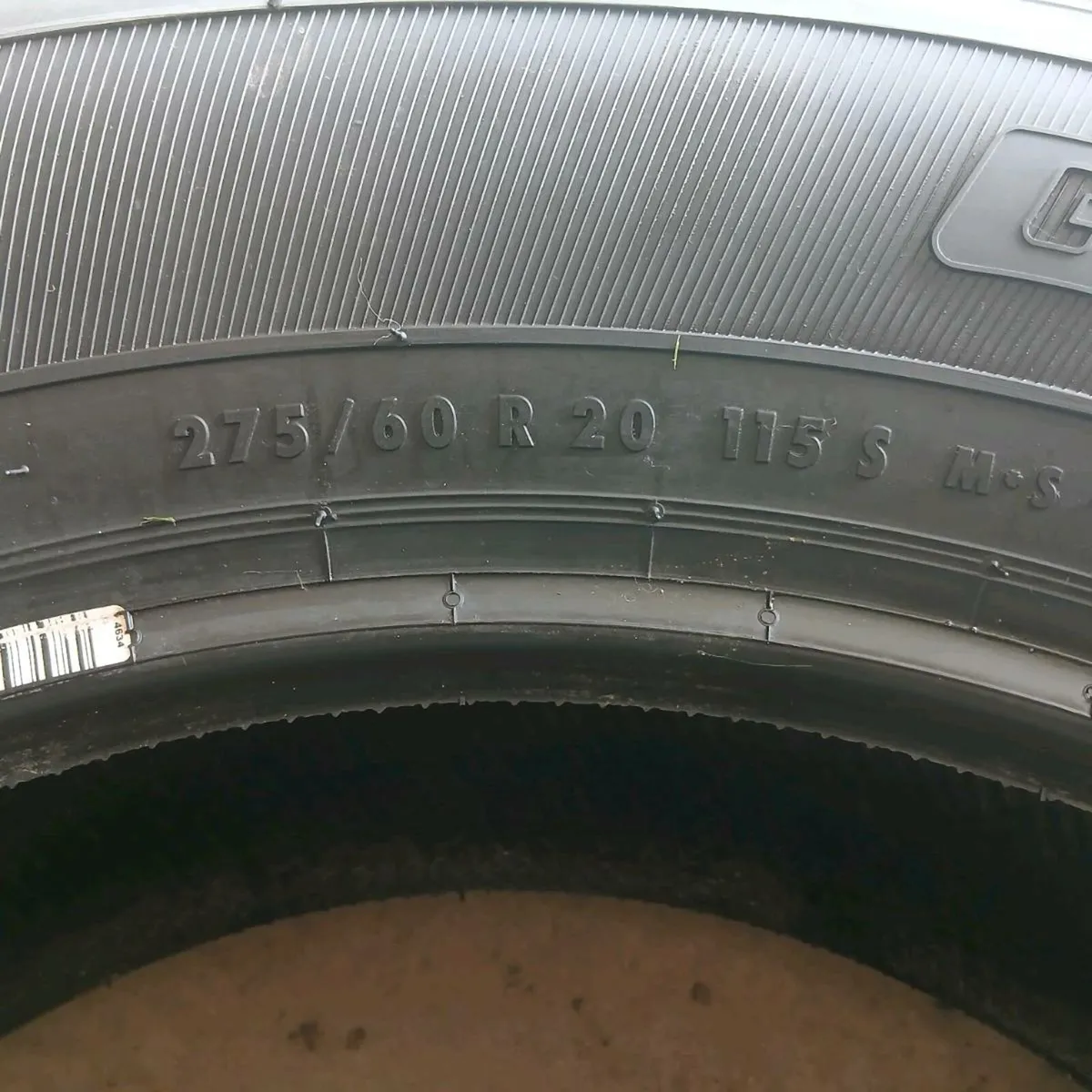 275/60/20 GENERAL Tyre - Image 3