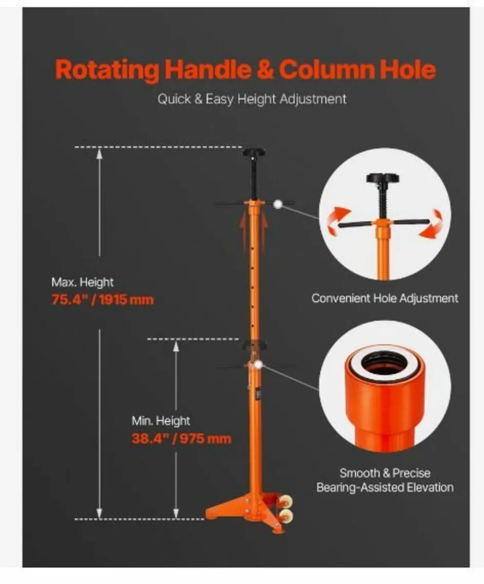 Underhoist Support Stand 3/4Ton Capacity - Image 4