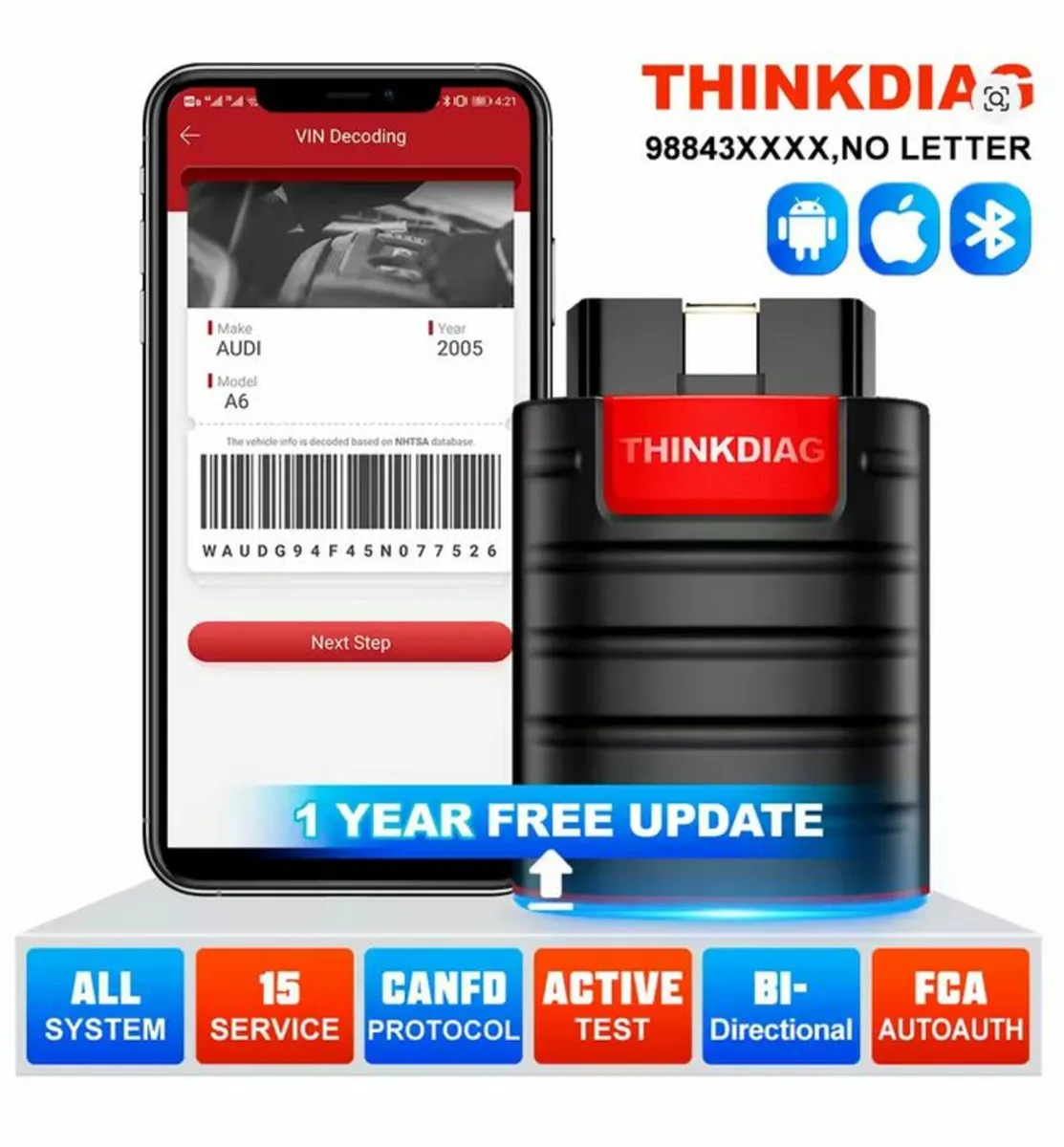 All cars diagnostic device. - Image 1
