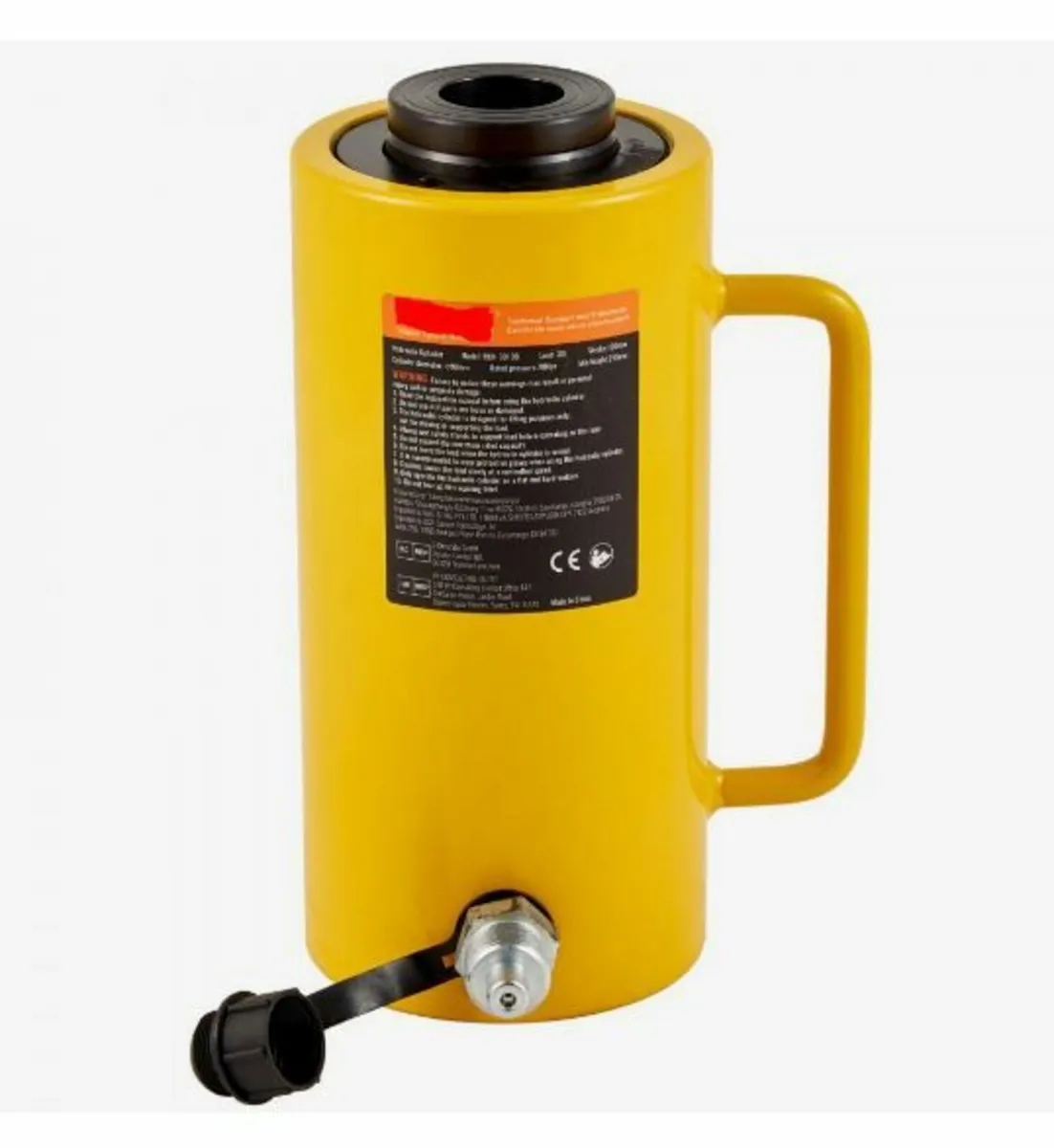 30Ton 4 Inch Stroke Hollow Hydraulic Cylinder - Image 1