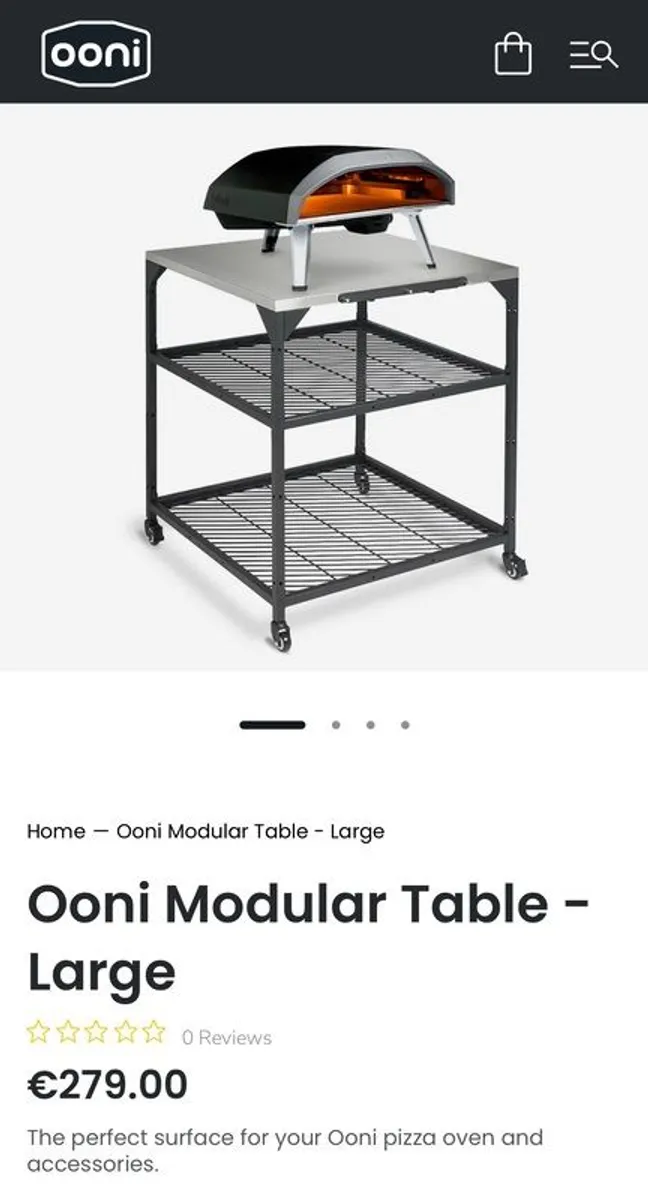 Ooni pizza table - Large - Image 1