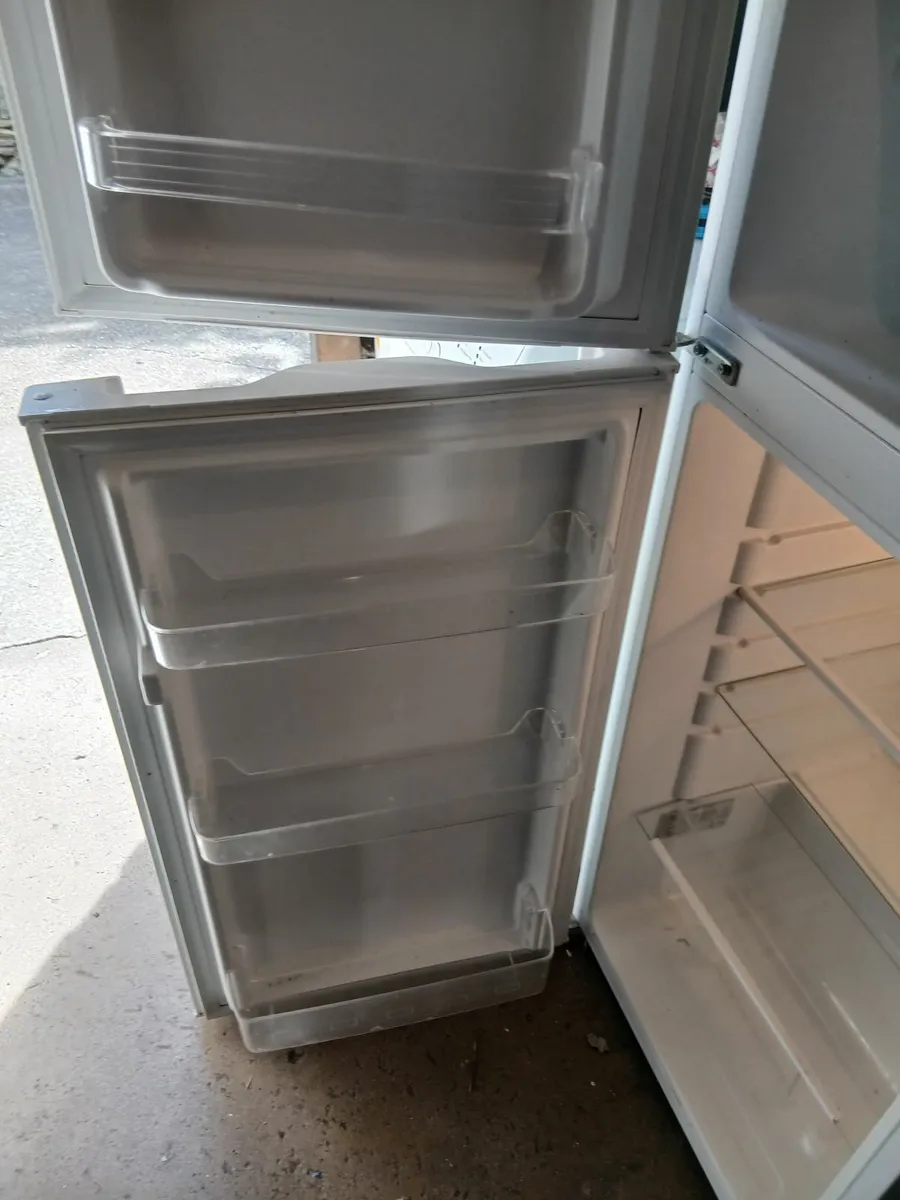 Small fridge freezer by servis 48cm wide x128cm hi - Image 2