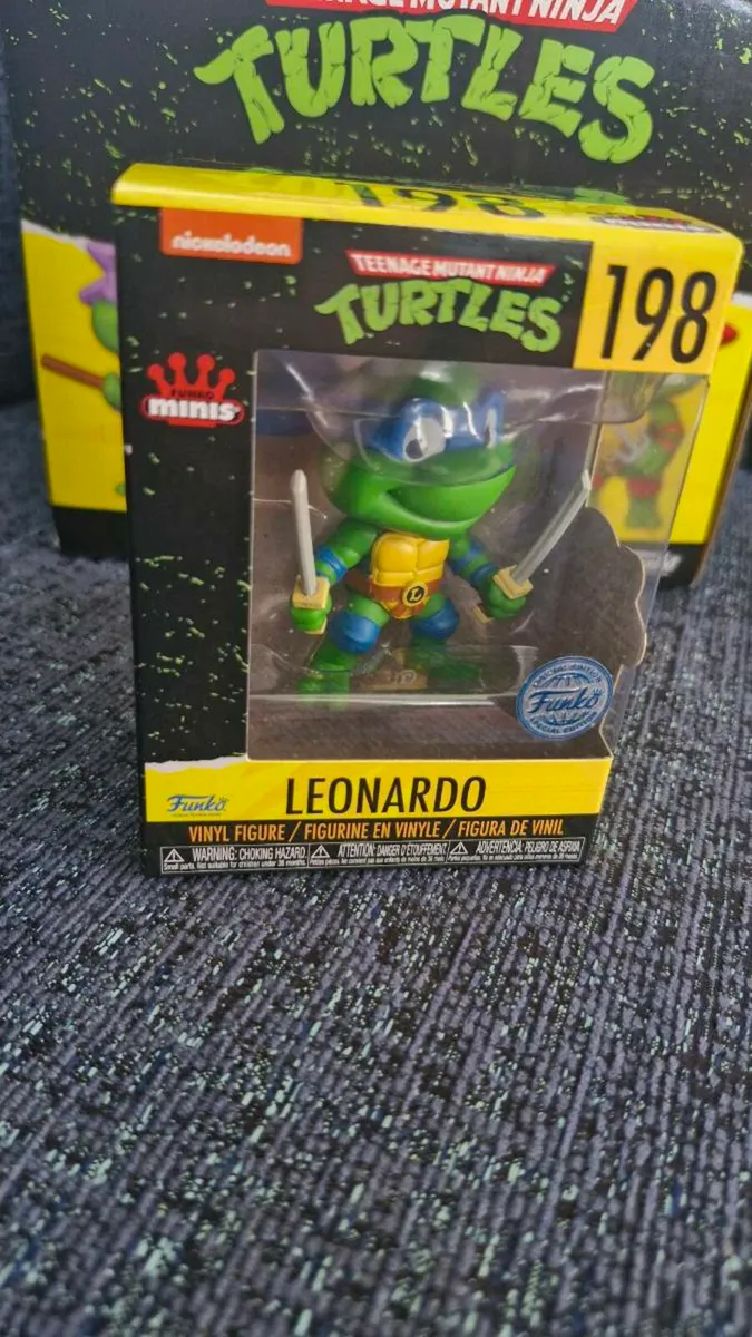 FUNKO 6 x Teenage Mutant Ninja Turtles collectible - Image 2