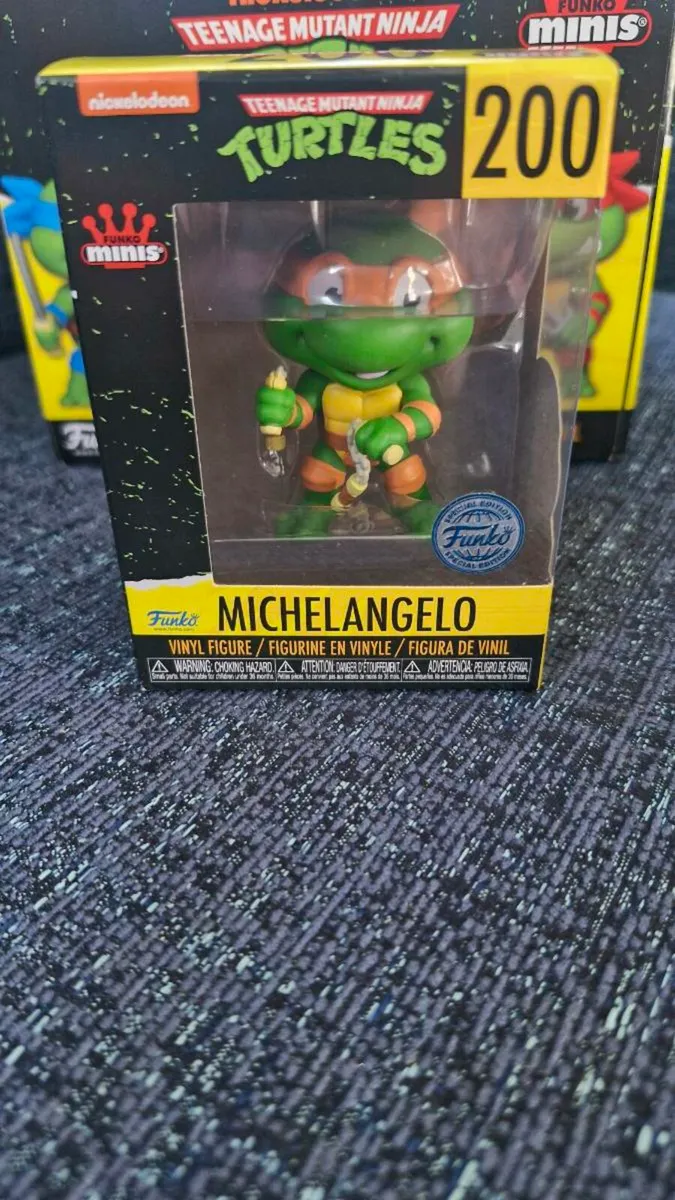 FUNKO 6 x Teenage Mutant Ninja Turtles collectible - Image 4