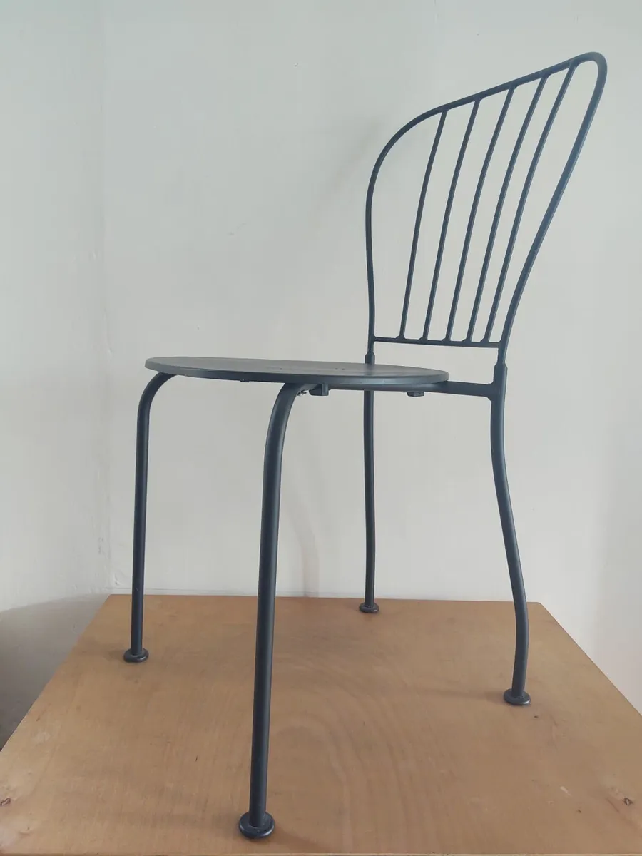 IKEA LÄCKÖ INDOOR/OUTDOOR CHAIR, A SET OF 3 - Image 3