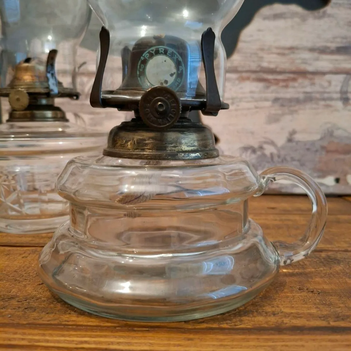 Pair of English Finger Lamps - Image 2