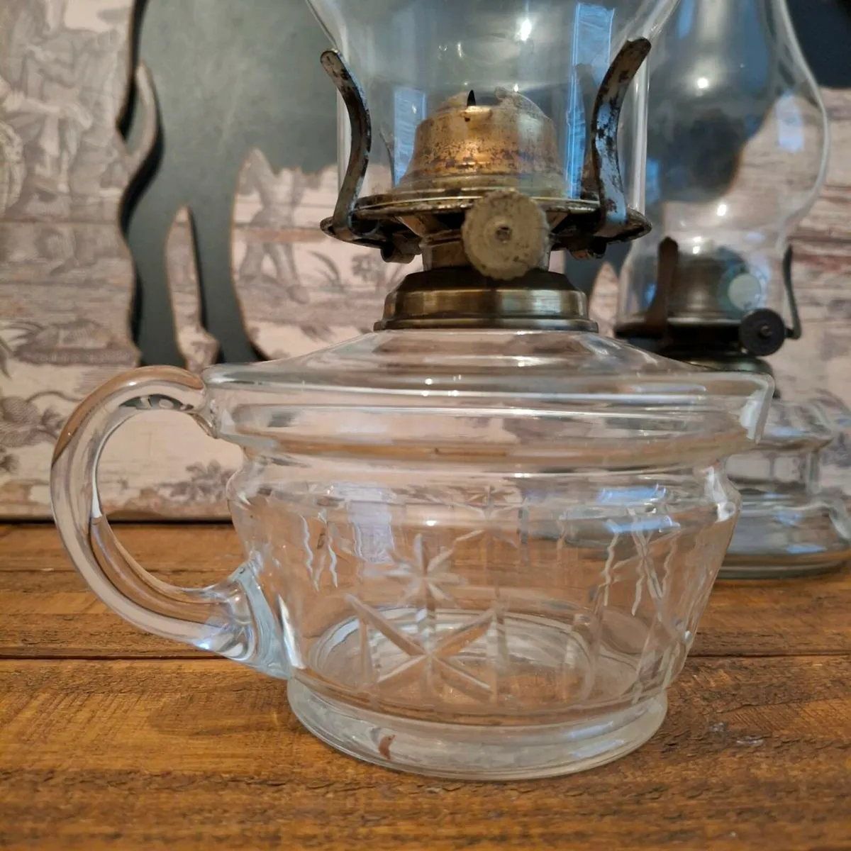 Pair of English Finger Lamps - Image 3