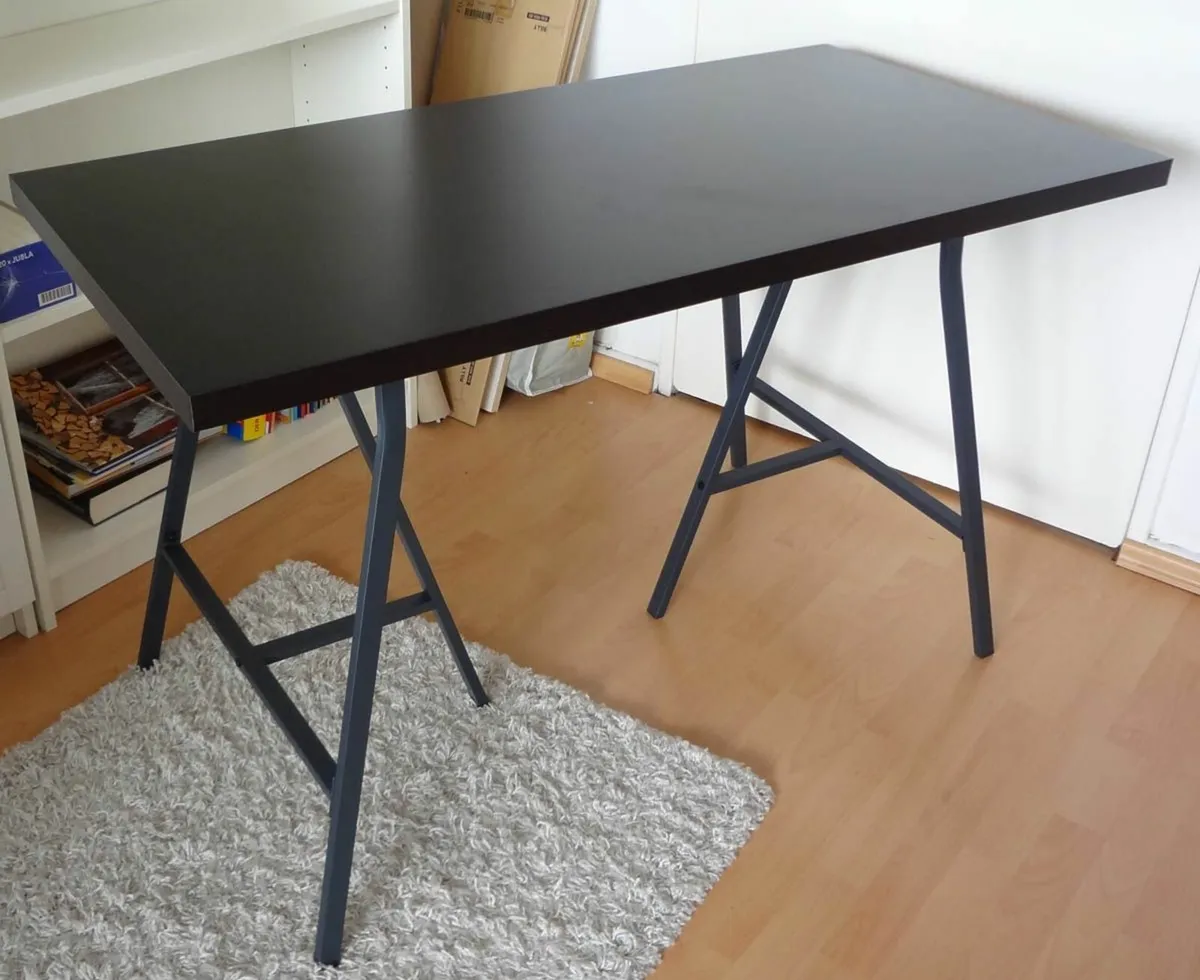 IKEA LERERG TRESTLE DESK LEGS, A SET OF 2 - Image 3