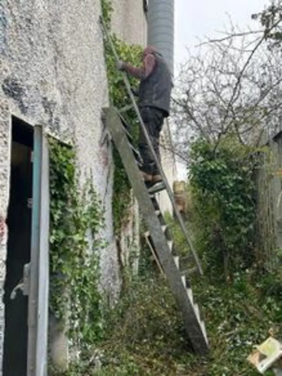 External Galvanised Ladder