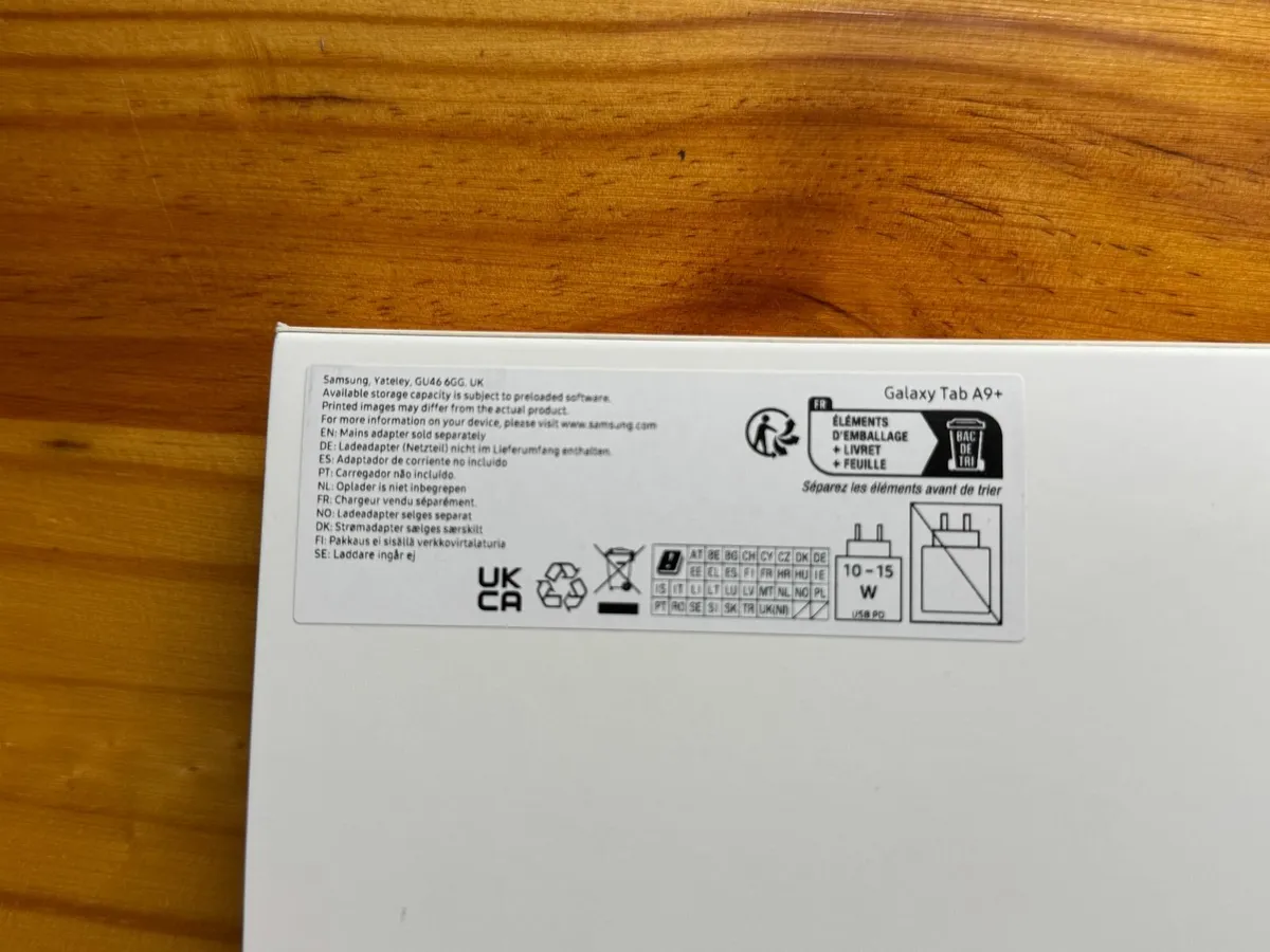 Samsung Galaxy A9+ Tablet 128GB Brand New Unopened - Image 3