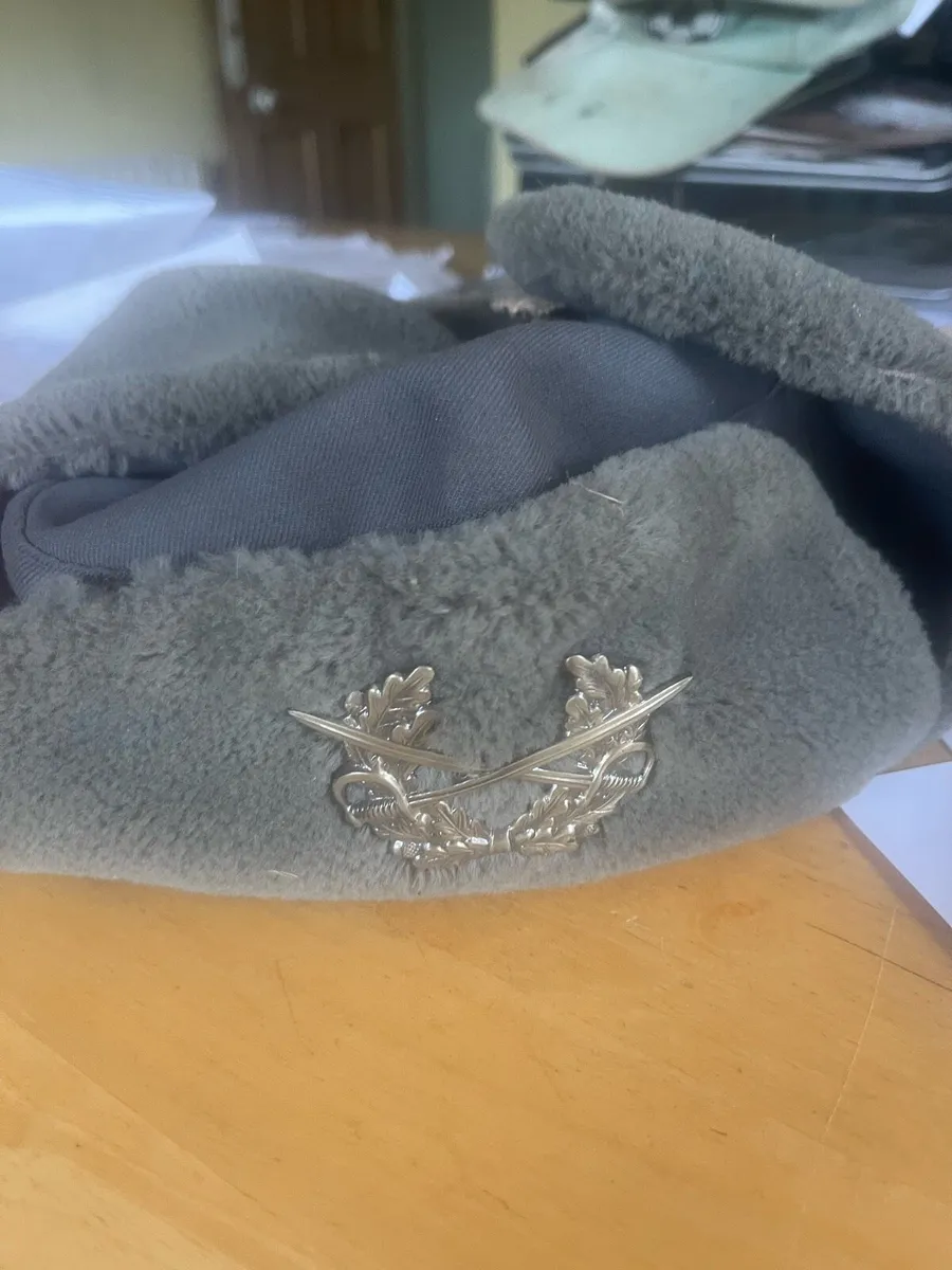 Czech military hat Ushanka - Image 1