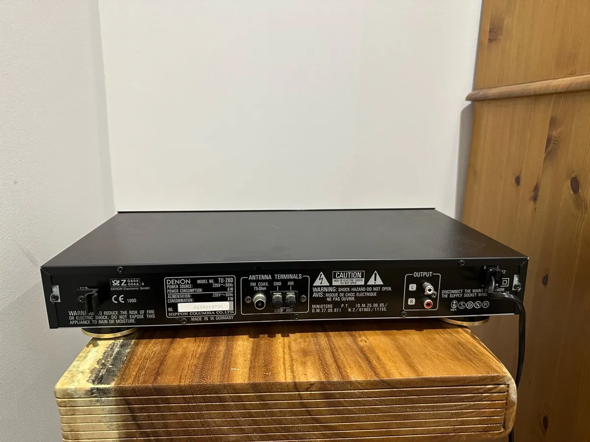 Denon Am/Fm Stereo Tuner - Image 3