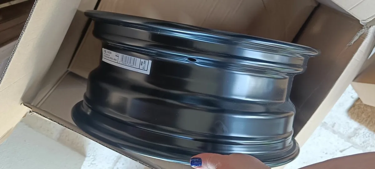 2 x 15inch Steel wheel rims - Image 1