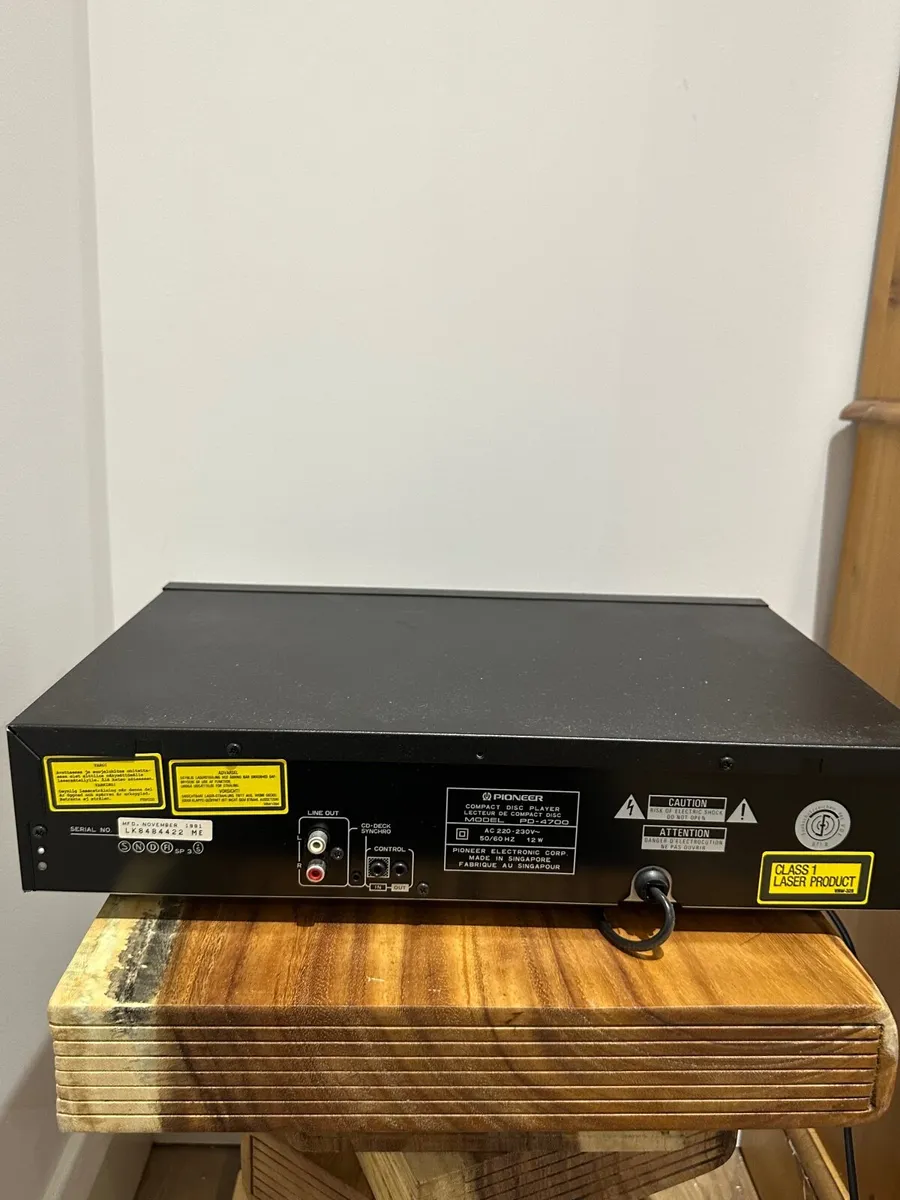 Pioneer compact disc player Pd-4700 - Image 2