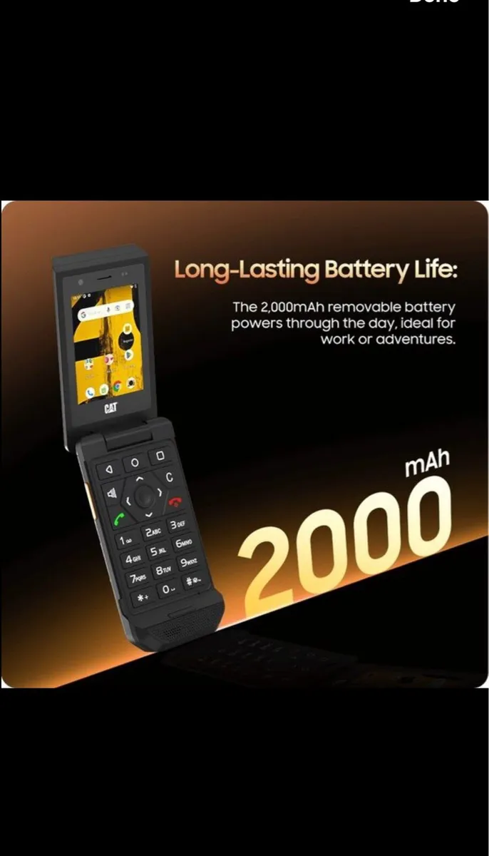 CAT S22 Flip phone new 🆕 - Image 3