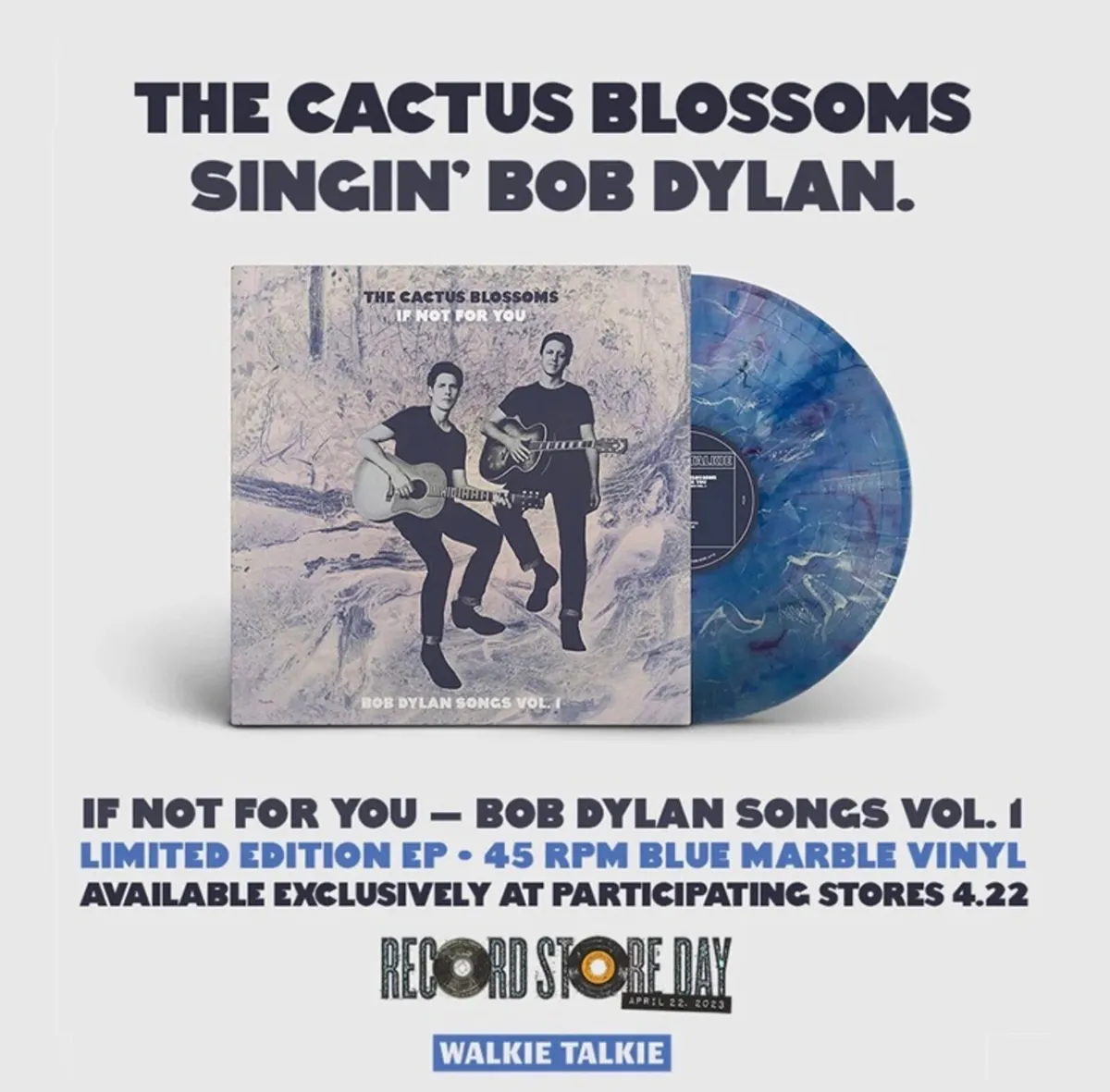 Cactus Blossoms Bob Dylan RSD Vinyl - New - Image 1