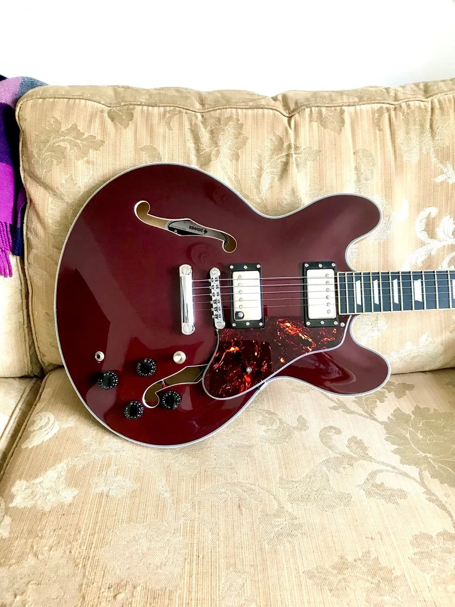 335 style guitar djp 1000 semi - Image 1