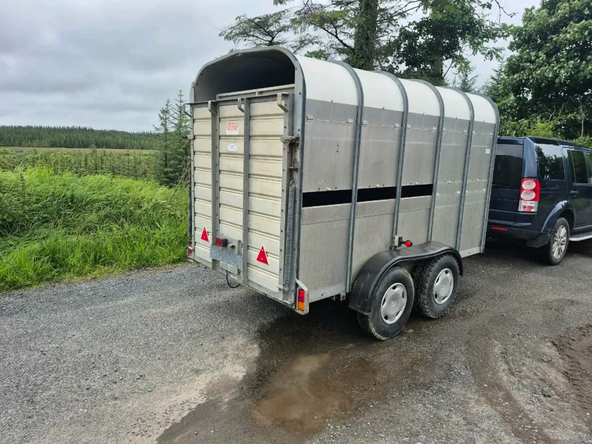 Hudson 10x5 cattle  sheep trailer - Image 2
