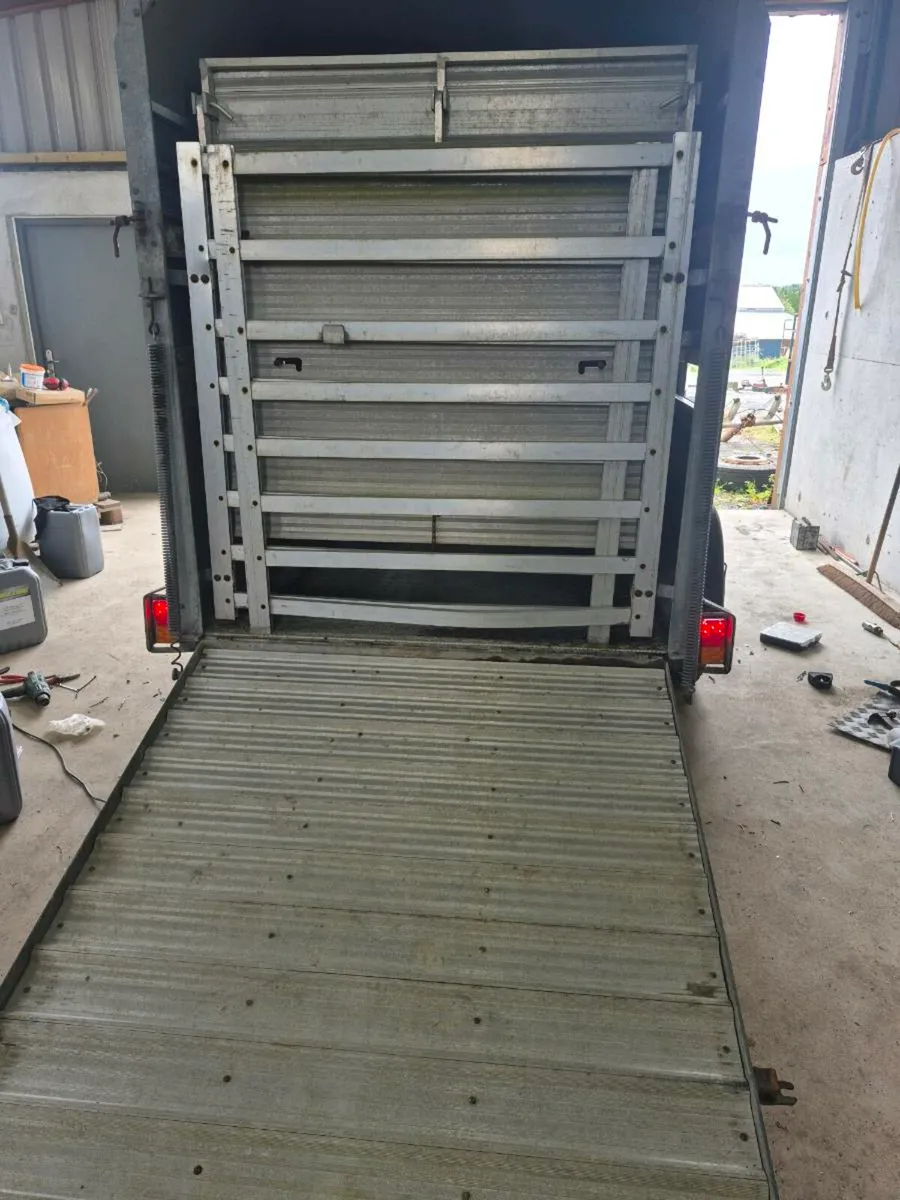 Hudson 10x5 cattle  sheep trailer - Image 4