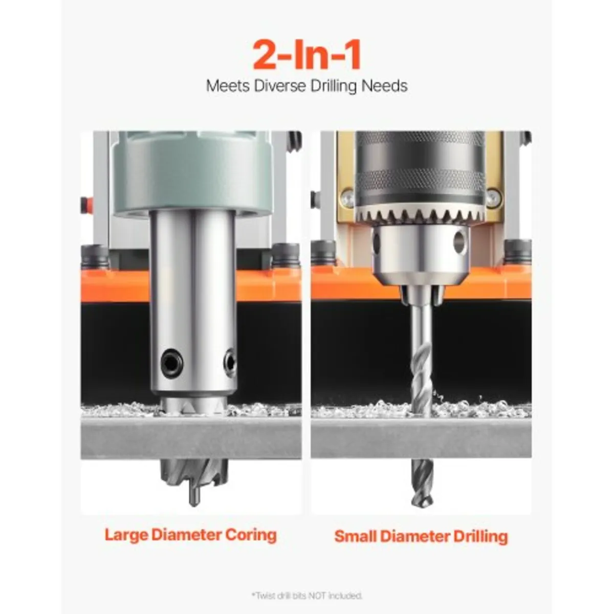Magnetic Drill 1550W 2922lbf/13000N Portable Mag D - Image 2