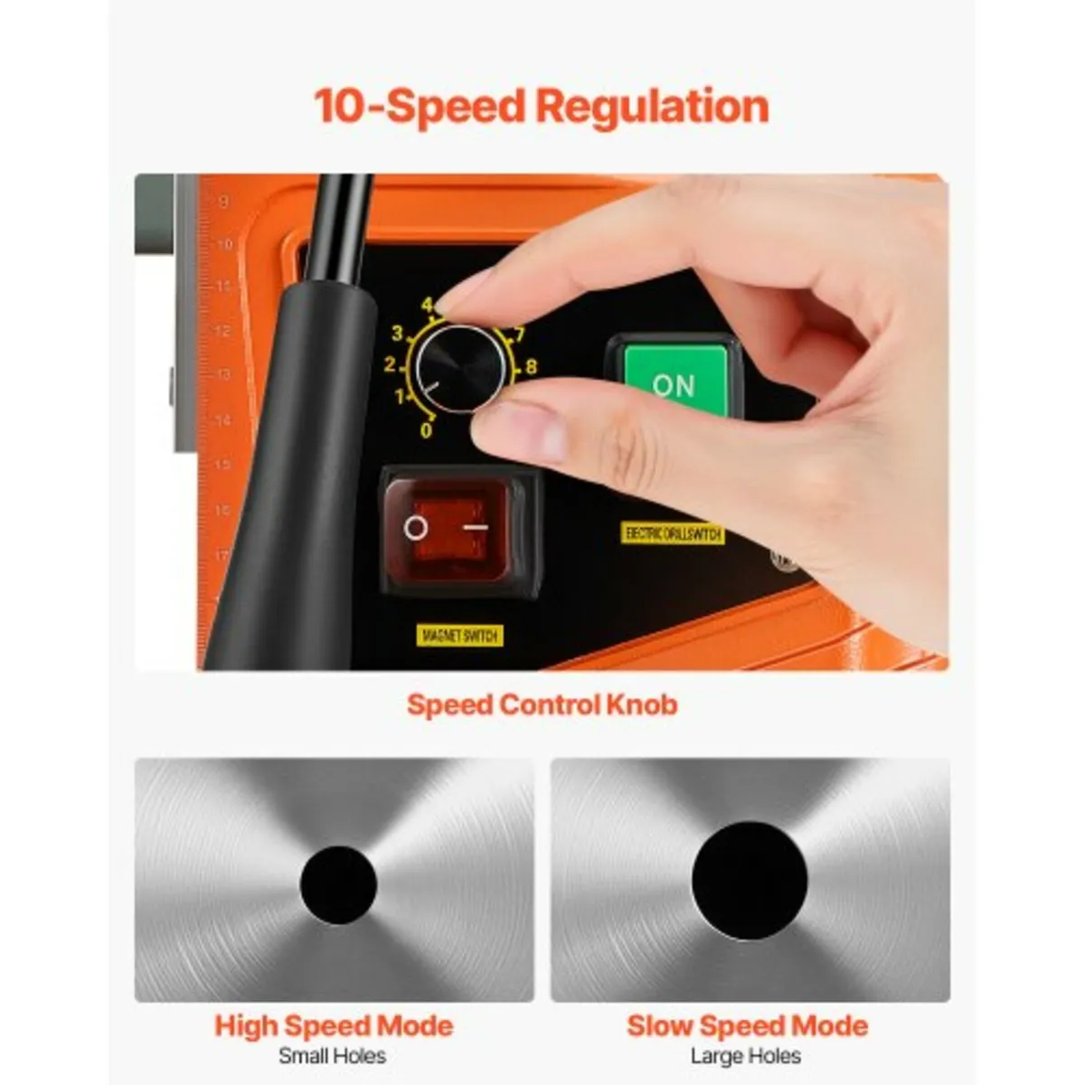 Magnetic Drill 1550W 2922lbf/13000N Portable Mag D - Image 3