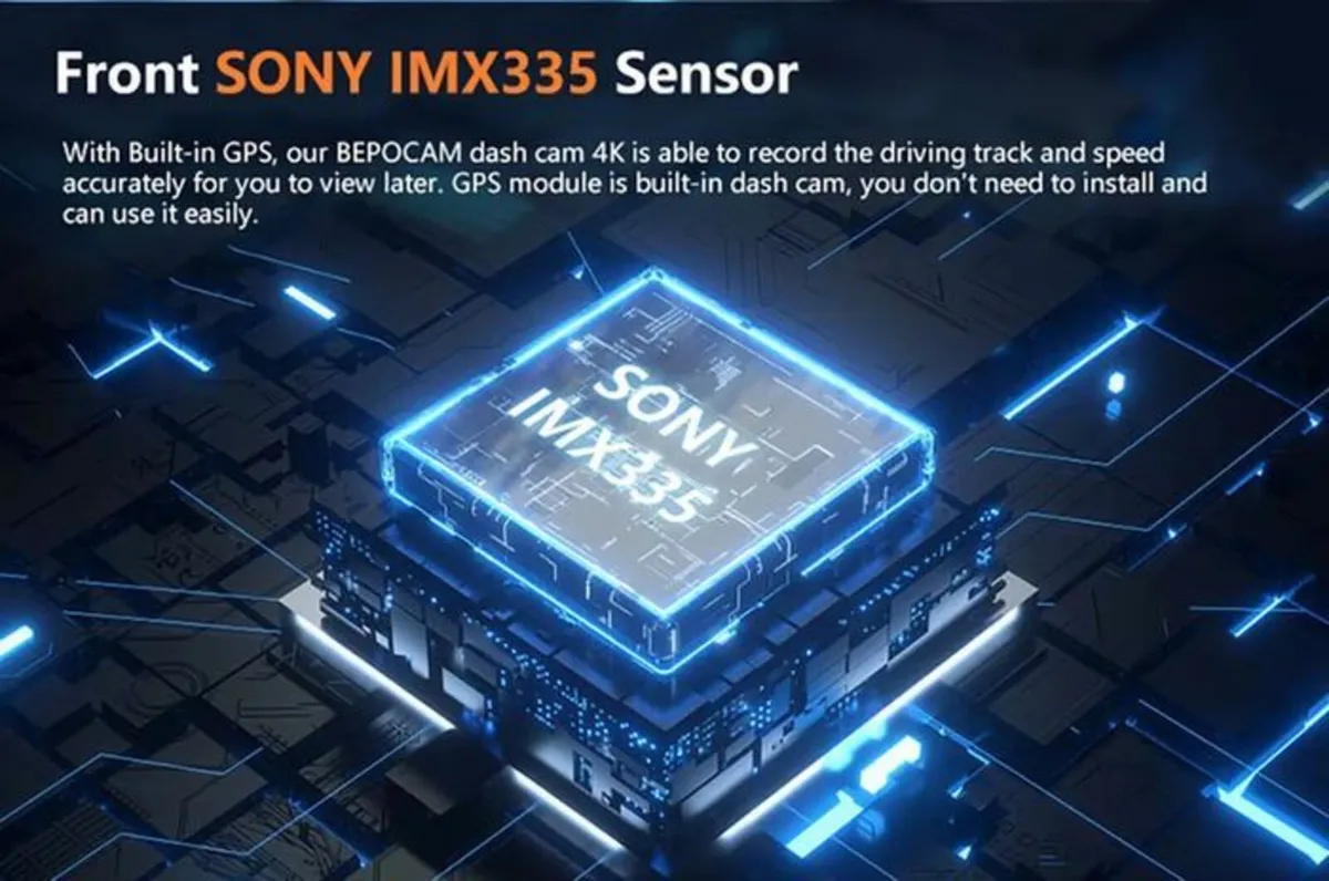 3 Lens 4K Dash Cam. - Image 2