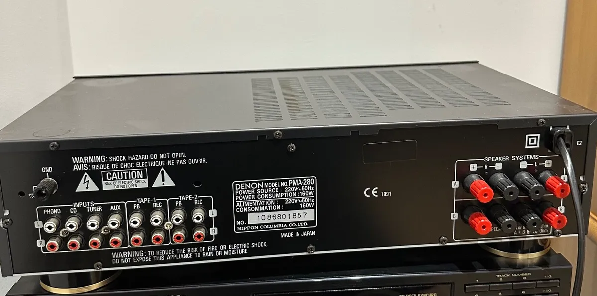 Denon integrated stereo amplifier PMA 280 - Image 2